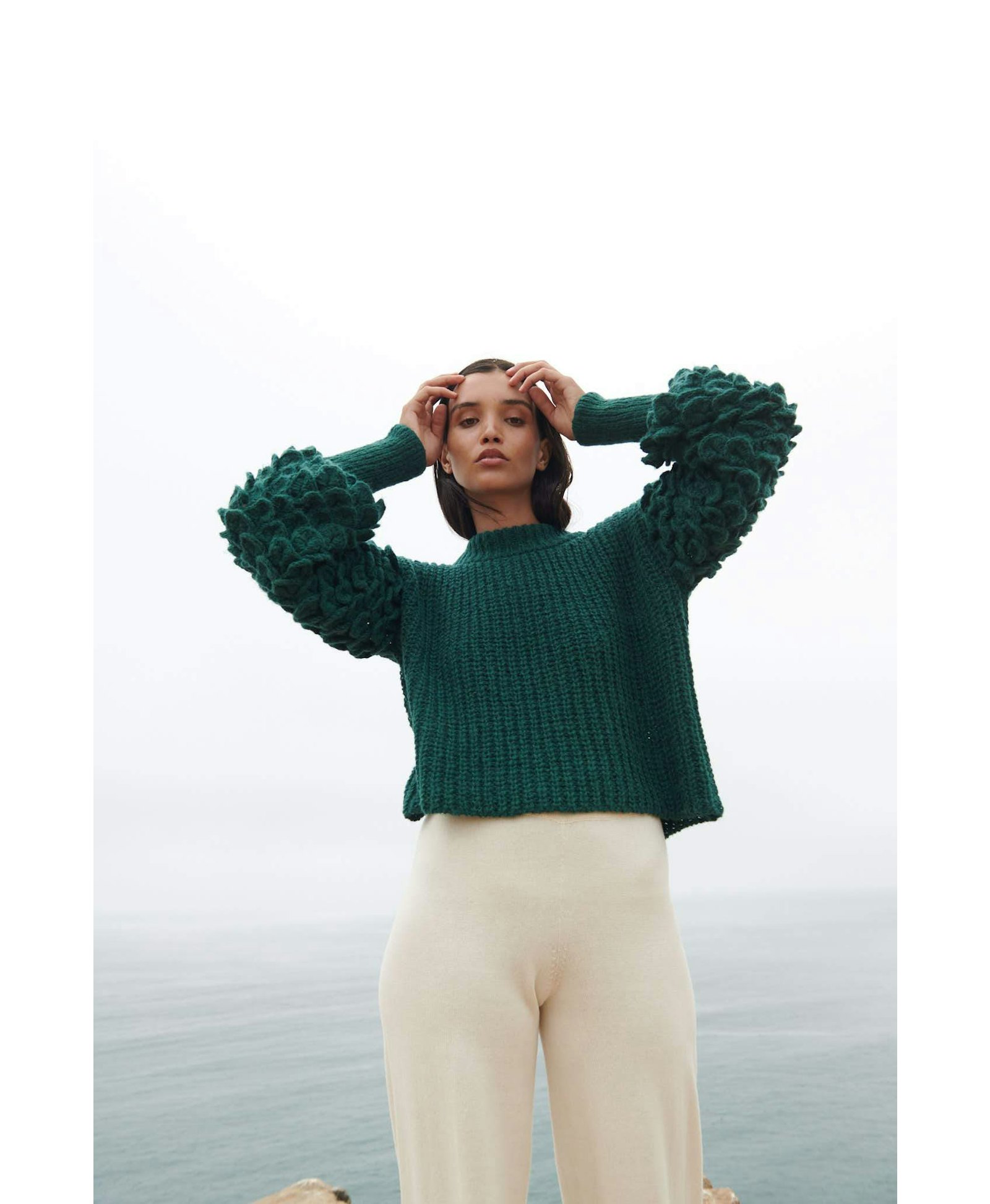 INKA Sweater in Green made by AYNI