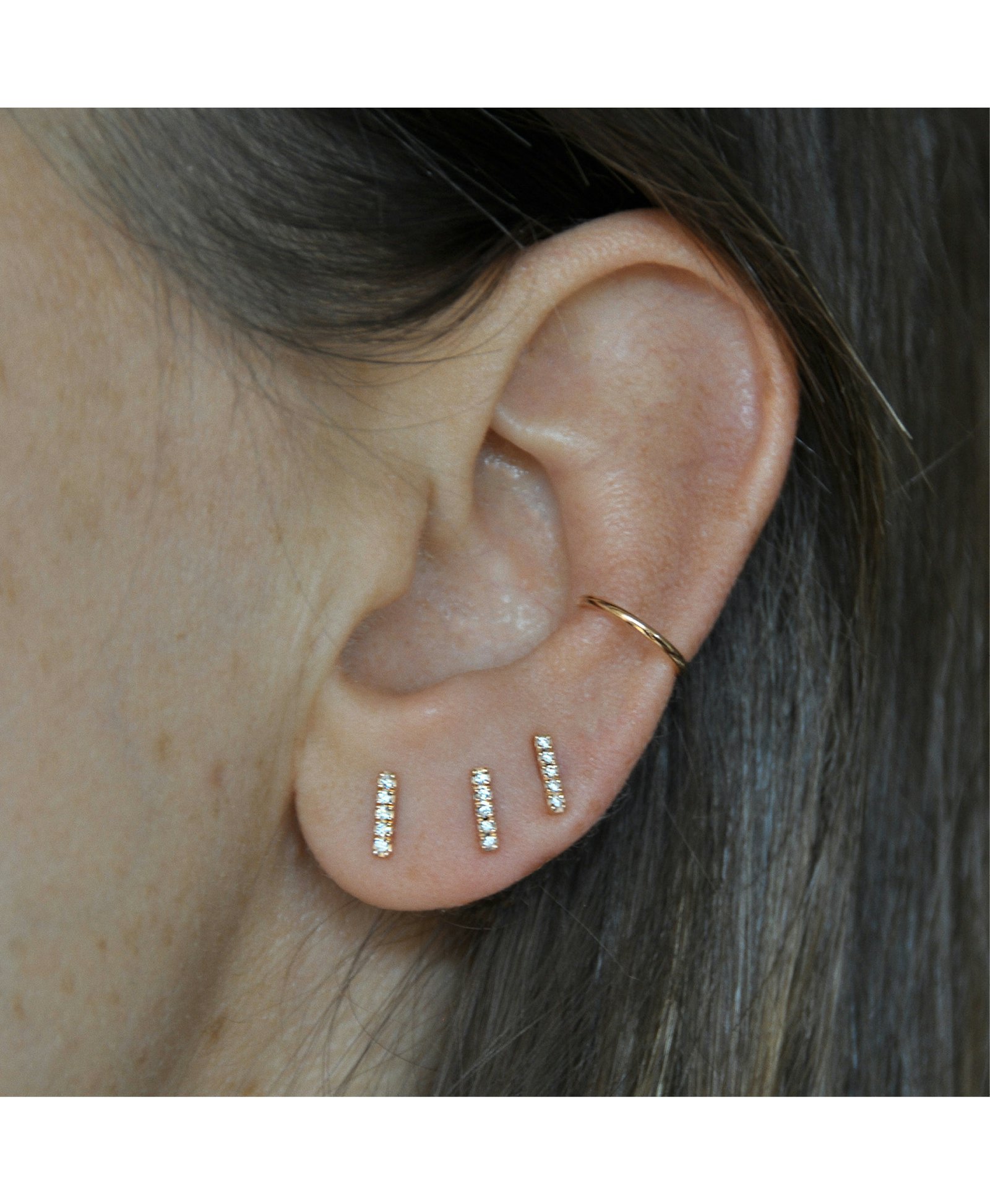 PENDIENTES LINE made by Gold & Roses