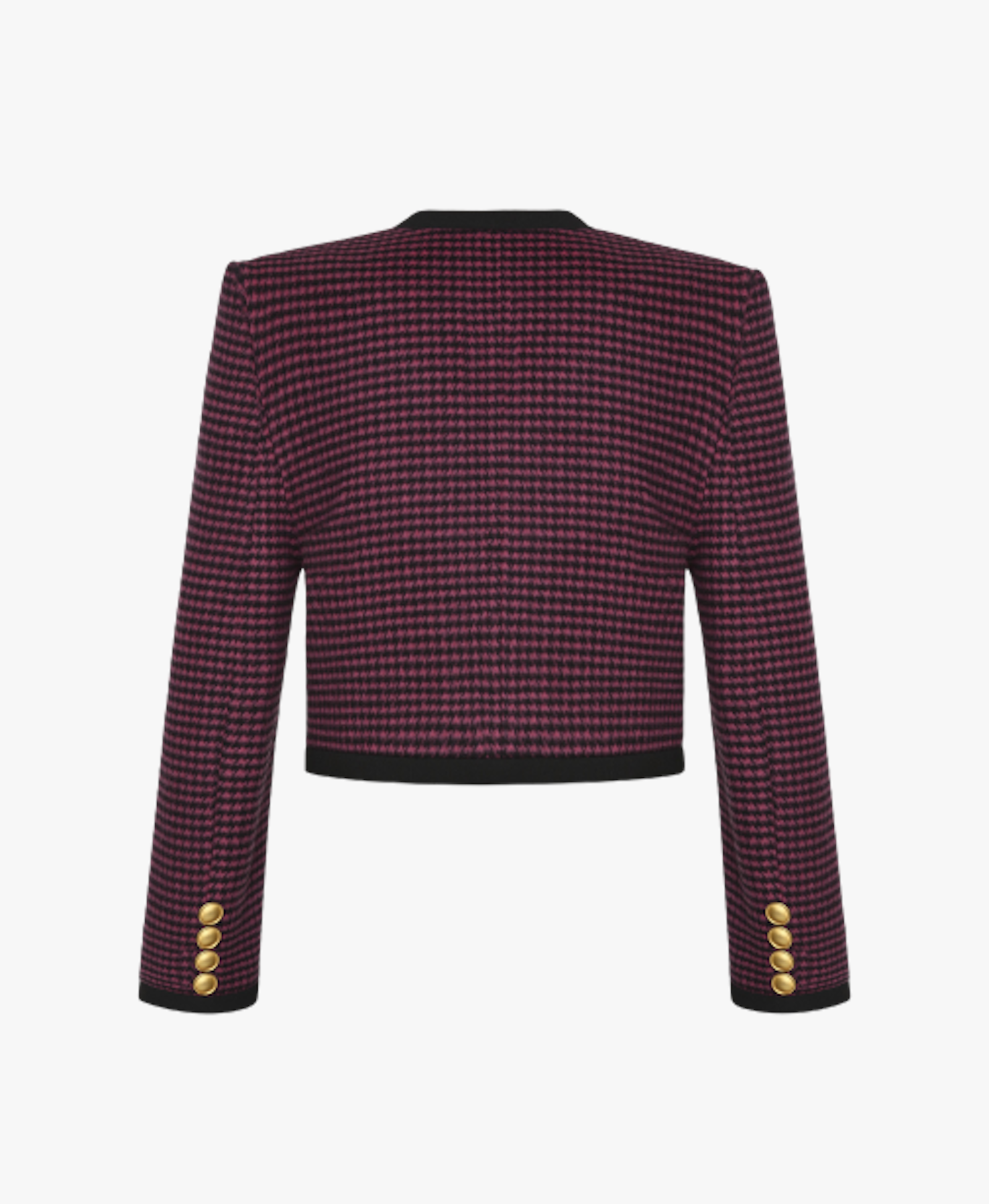 WOOL CROPPED DOUBLE-BREASTED BLAZER made by KEBURIA