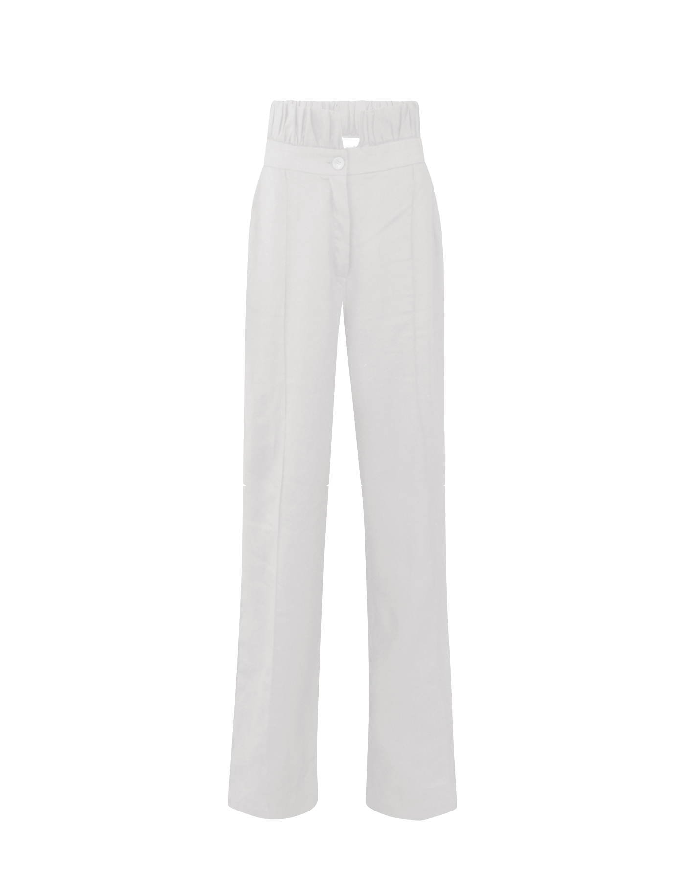 Maet Anja White Trousers High Waisted