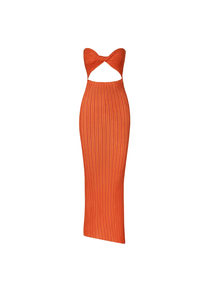 Shop Baobab Jayne Dress In Orange