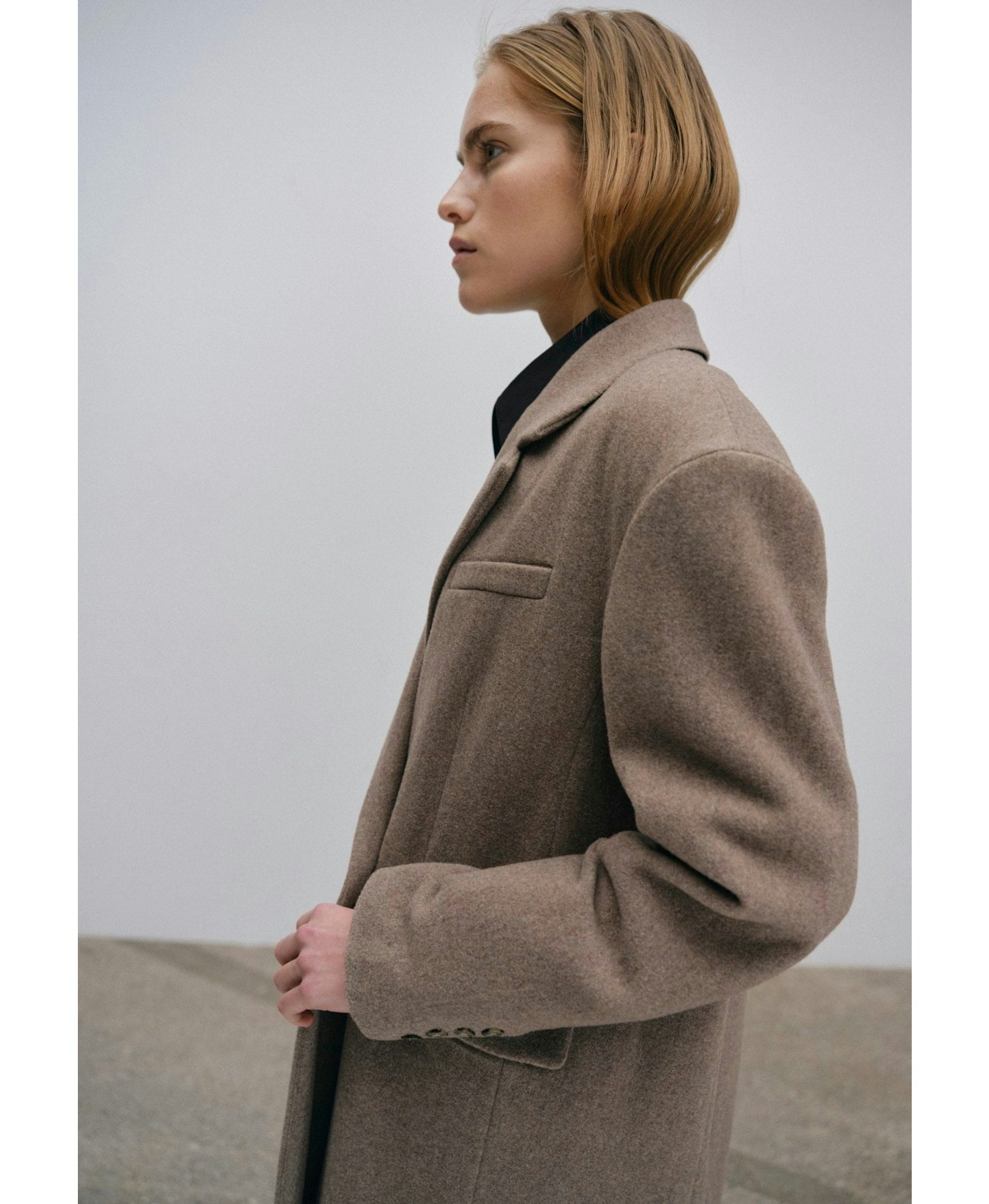 Wanda Coat - Deep Sand made by HERSKIND