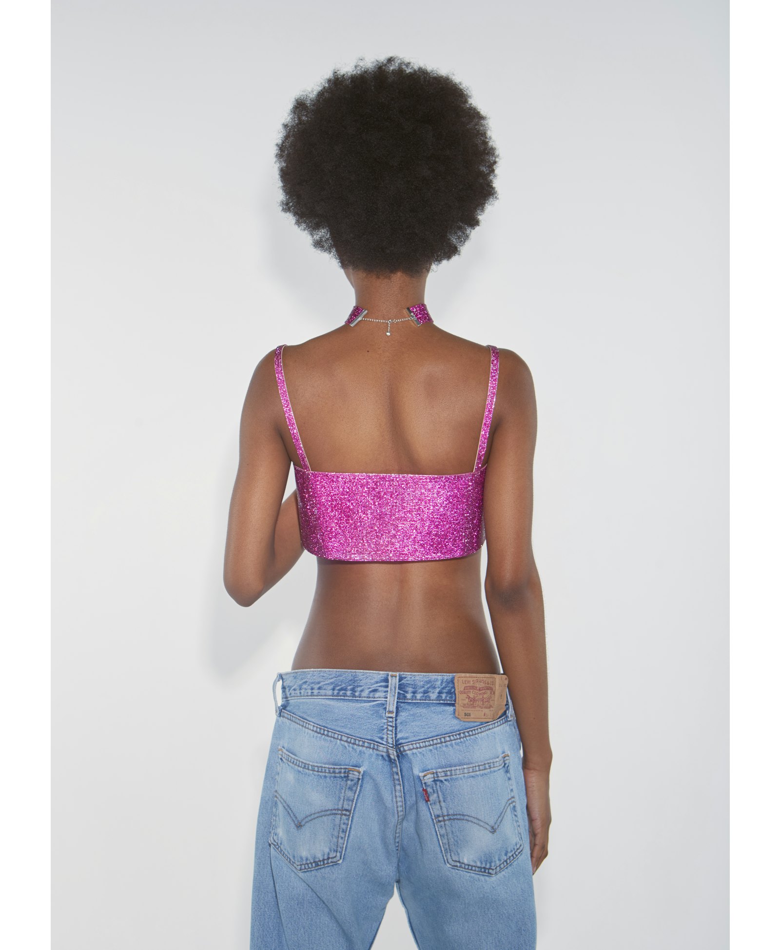 Charlotte Choker Barbie Pink made by NUÉ