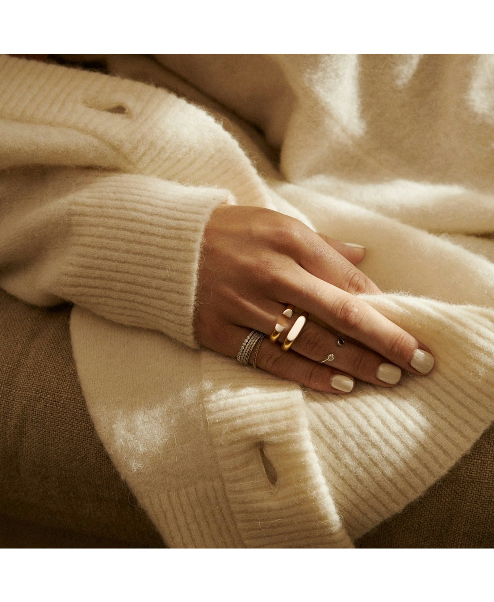 MOW RING - GOLD made by ENNUI