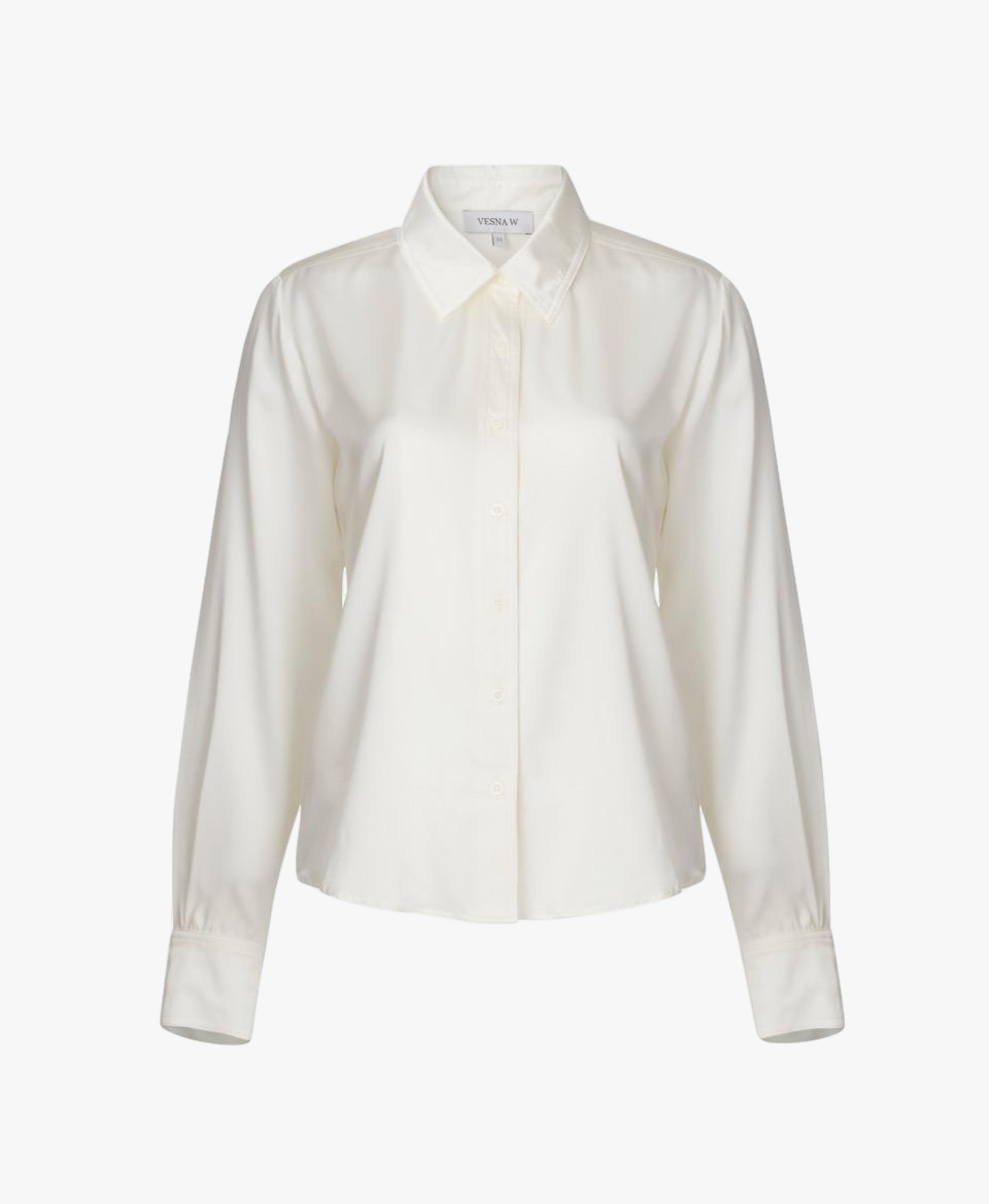 Blouse Jill Ivory Silk made by Vesna W