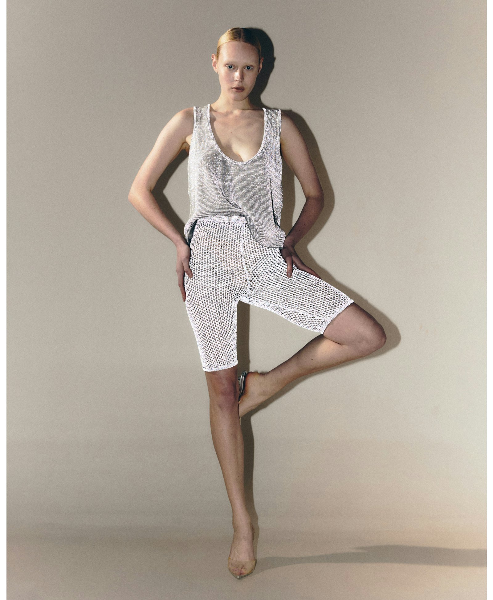 Reflective shorts made by KNITEL