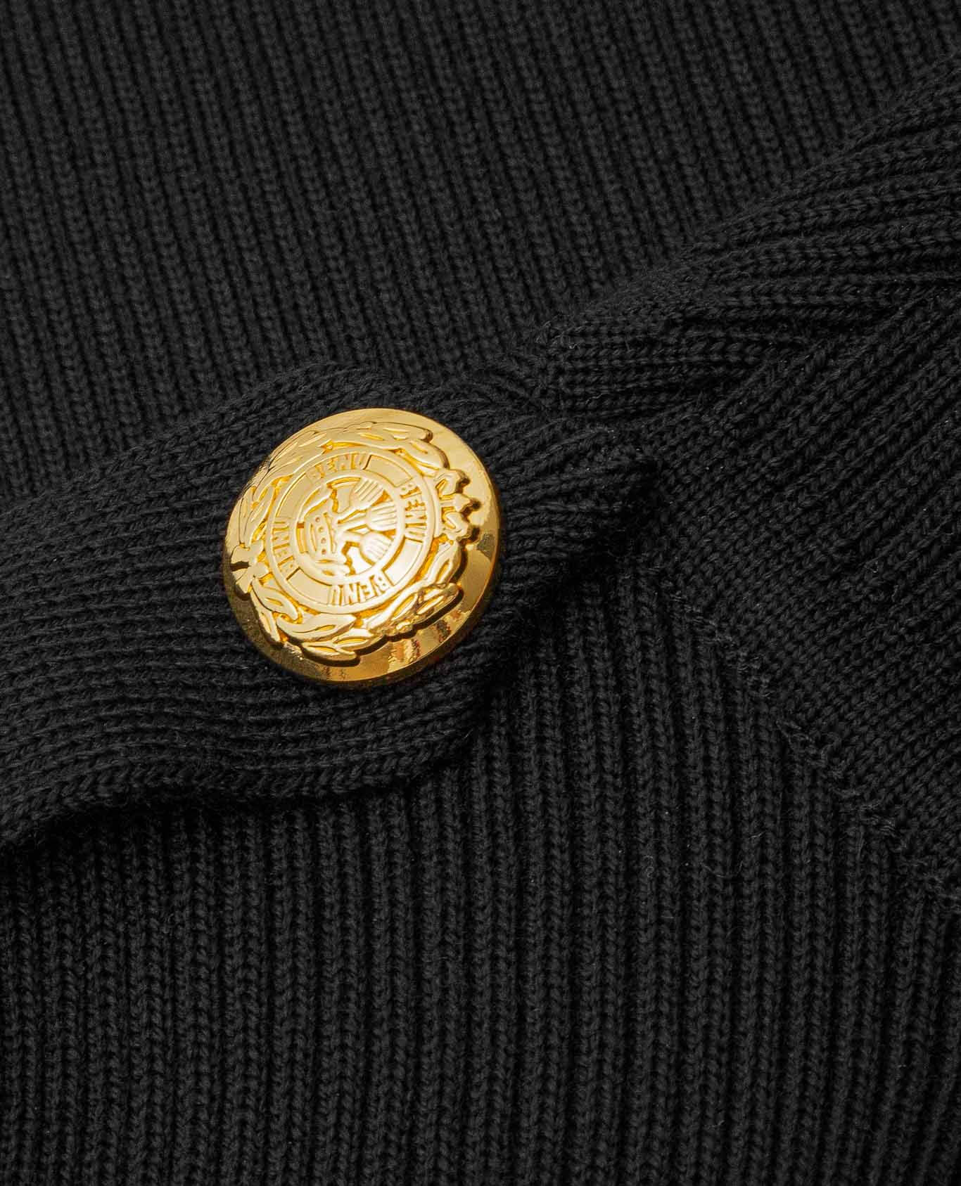 Shop Benu Studio Black Merino Wool Golf