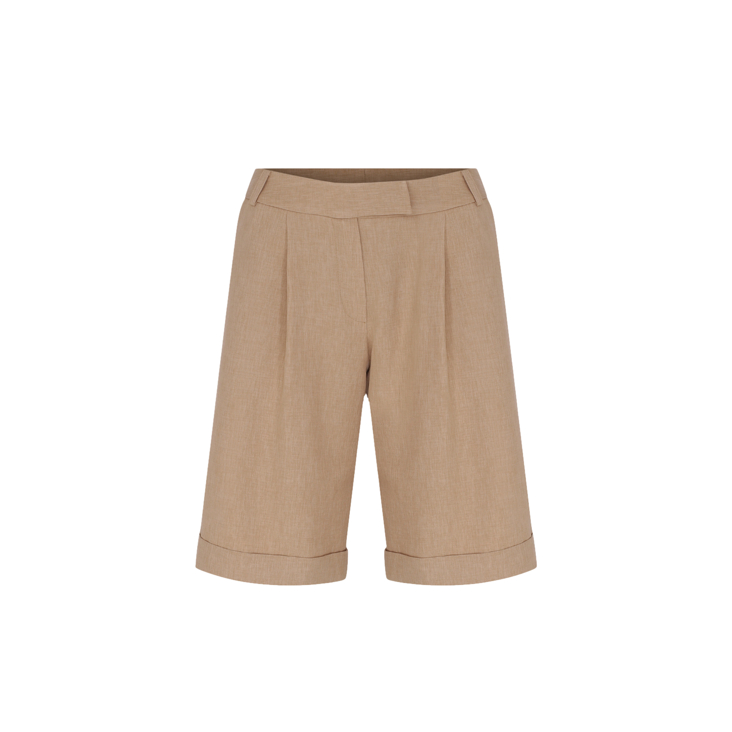 Nazli Ceren Marde Shorts In Almond Buff In Brown