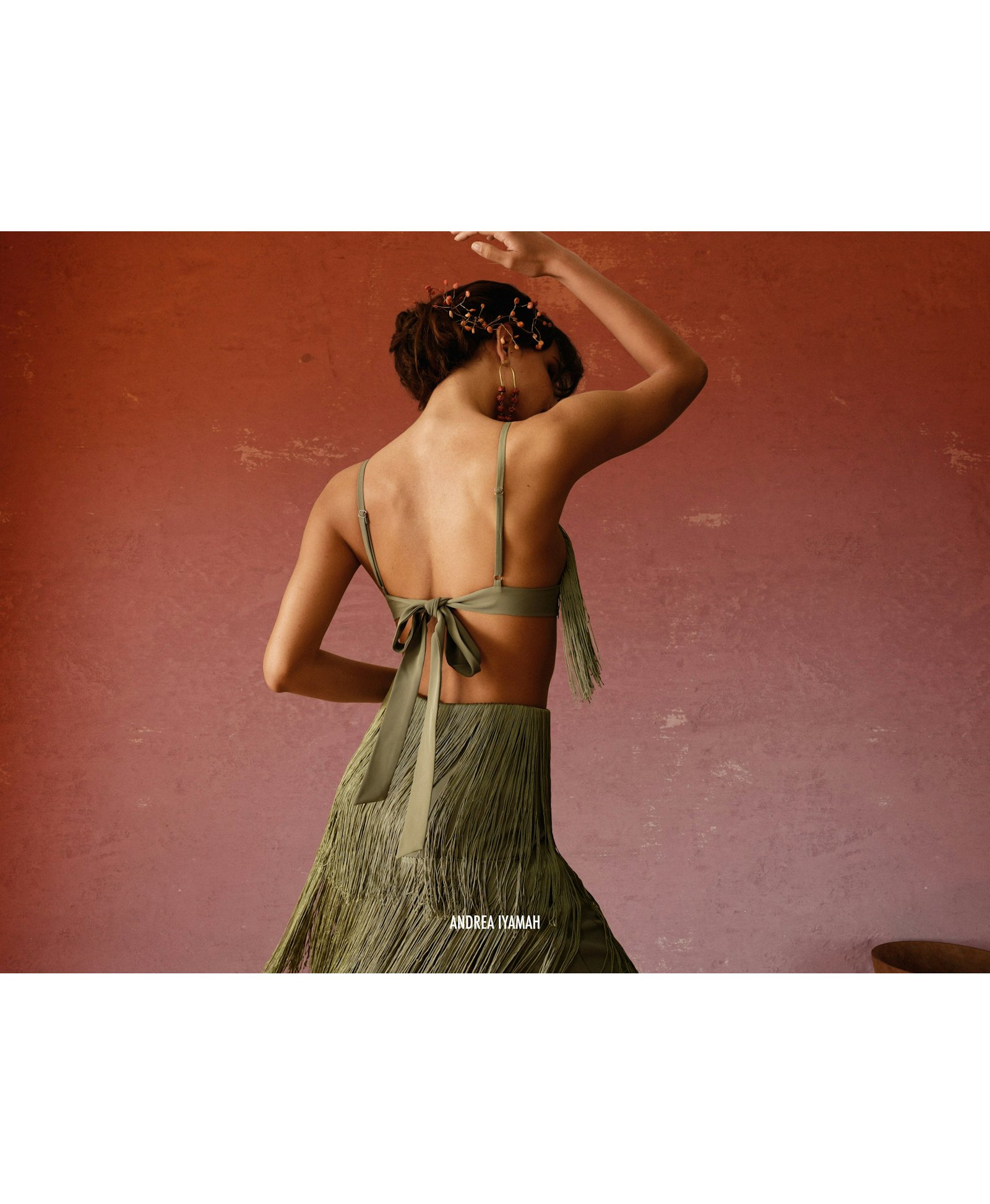 OBI BRALETTE TOP made by Andrea Iyamah
