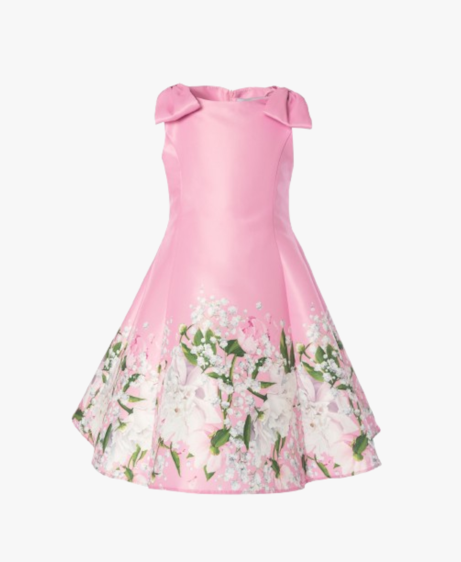 Floral Bow Dress made by Mama Luma