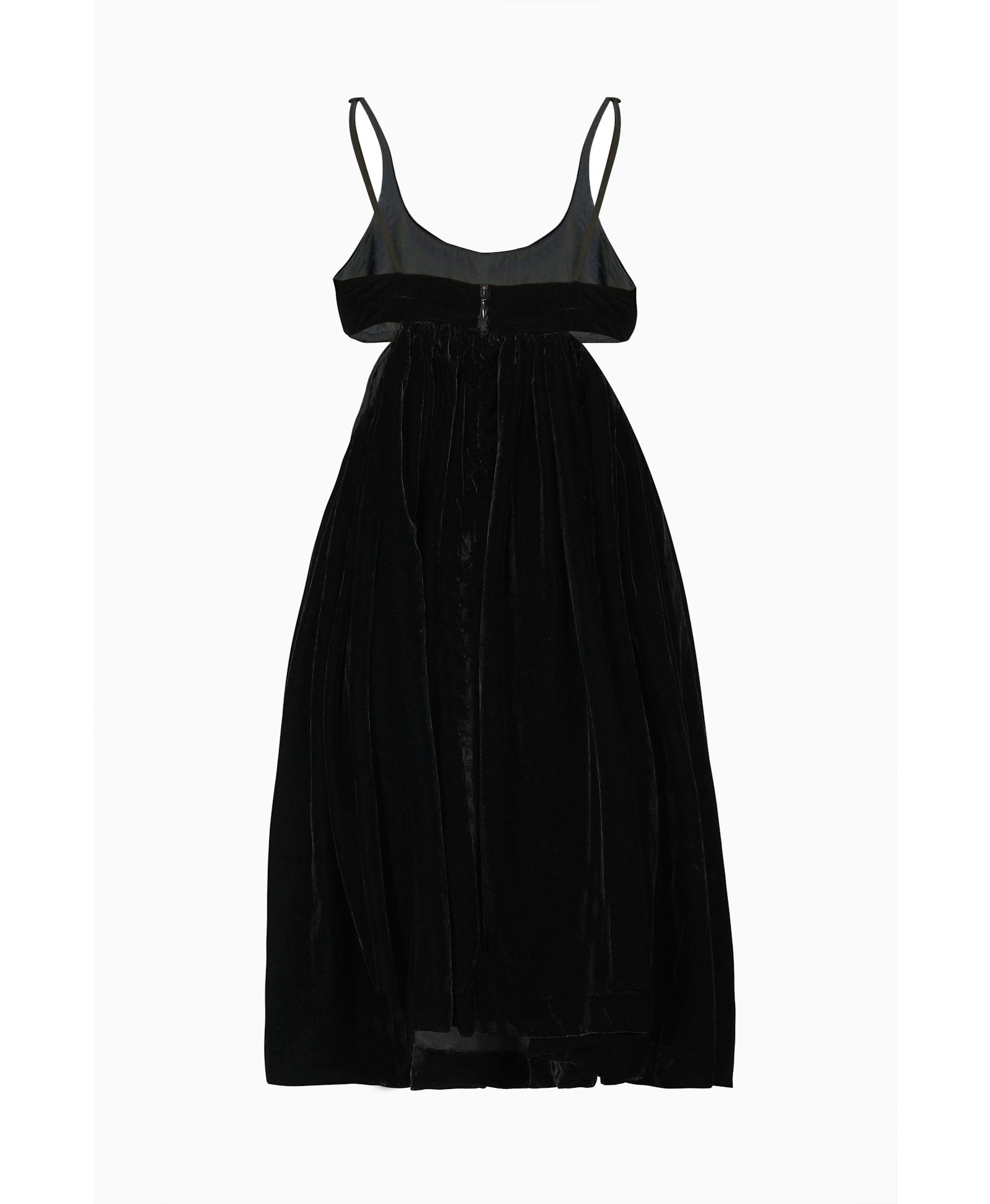 Black Velvet Dress made by Szabo Sihag