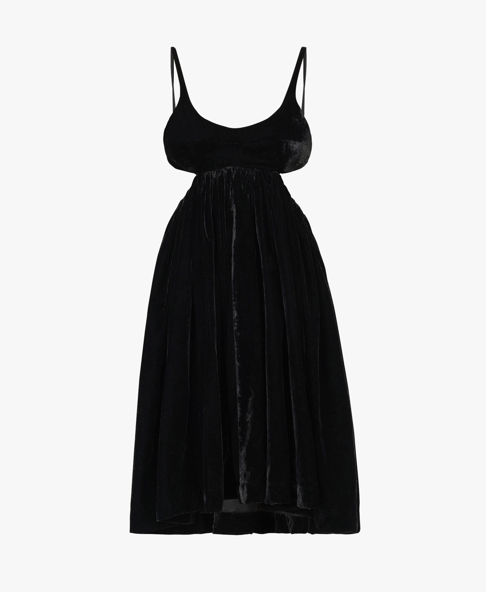 Black Velvet Dress made by Szabo Sihag