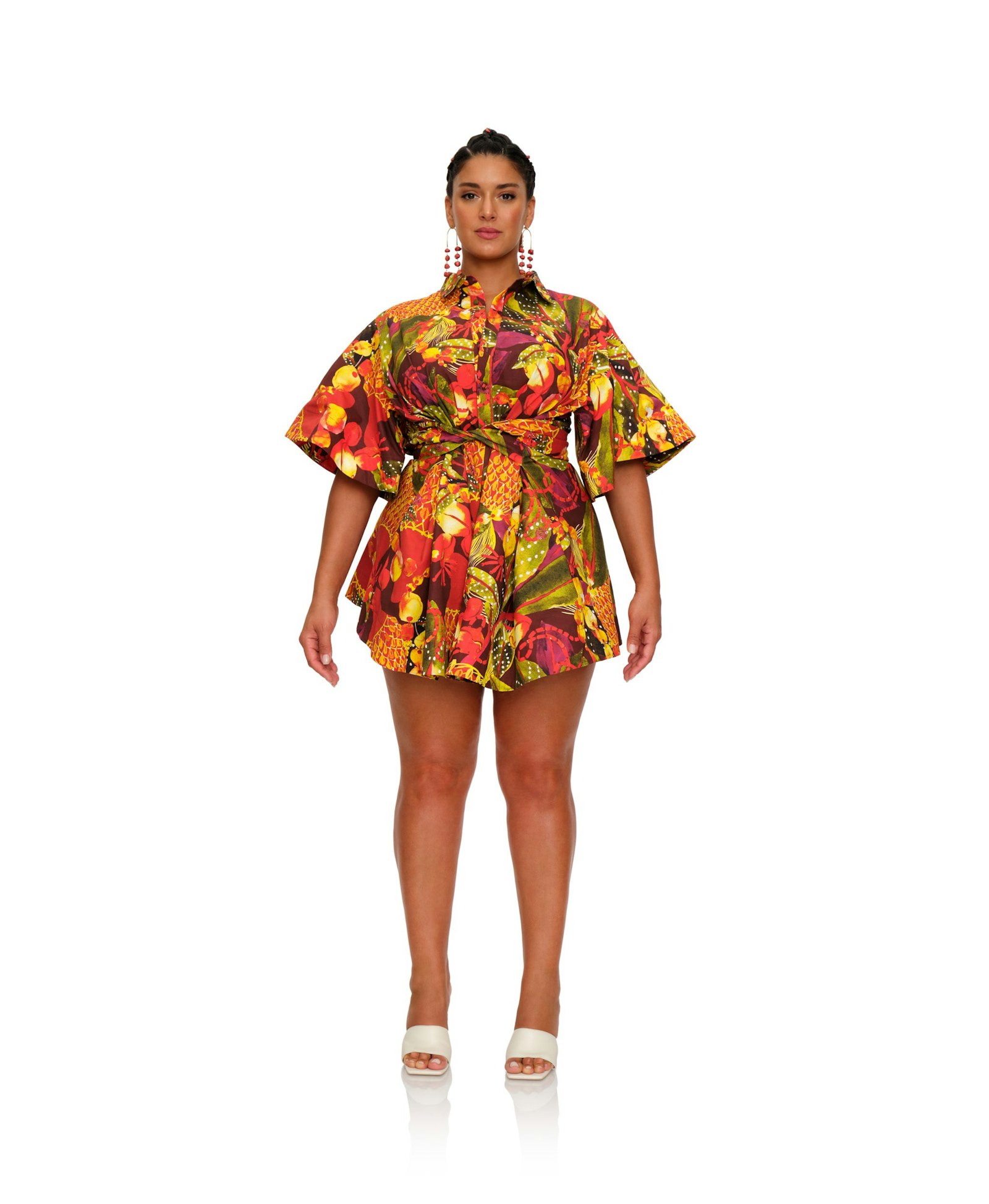 SHANTI ROMPER - KOLA PRINT made by Andrea Iyamah