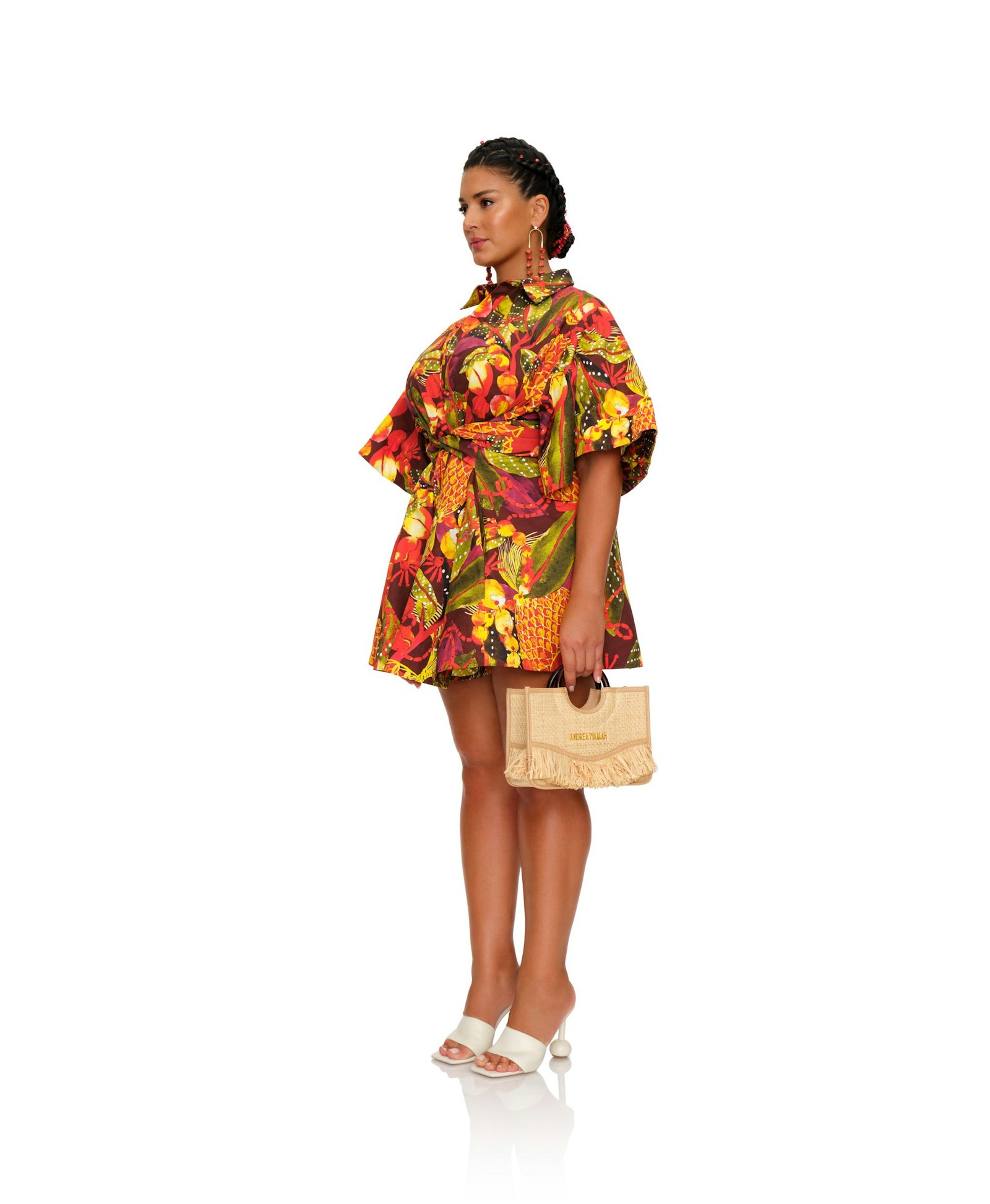 SHANTI ROMPER - KOLA PRINT made by Andrea Iyamah
