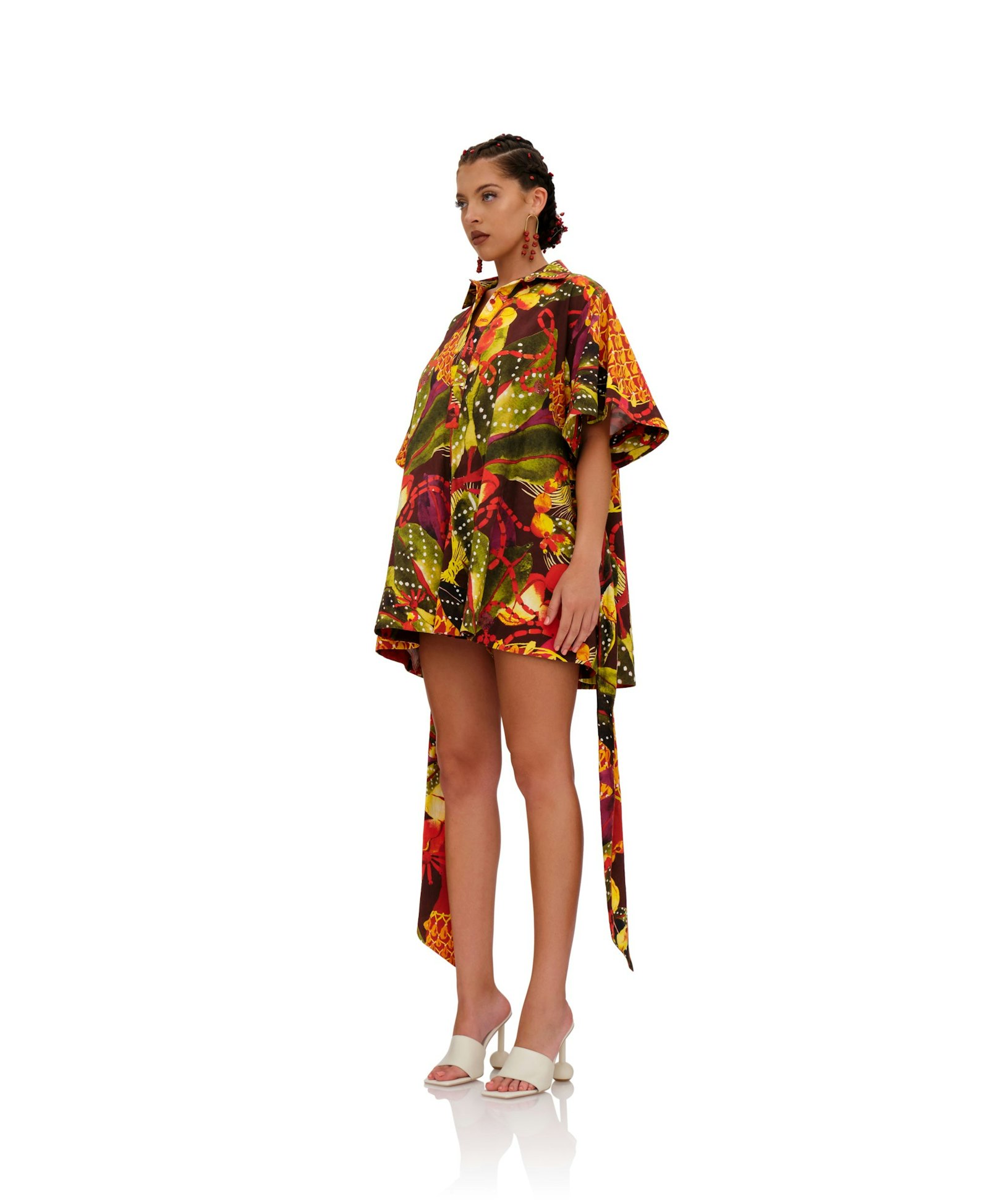 SHANTI ROMPER - KOLA PRINT made by Andrea Iyamah