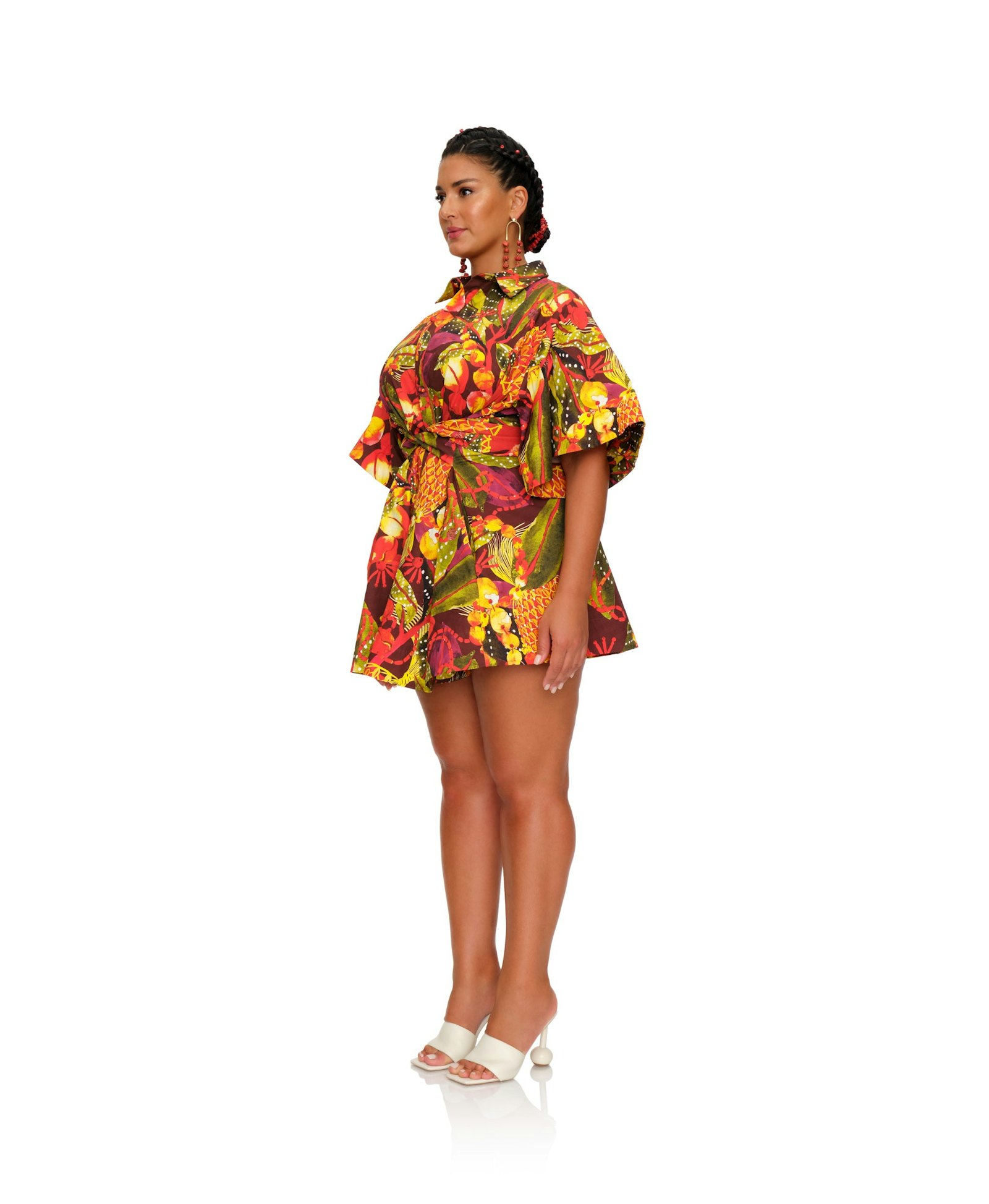 SHANTI ROMPER - KOLA PRINT made by Andrea Iyamah