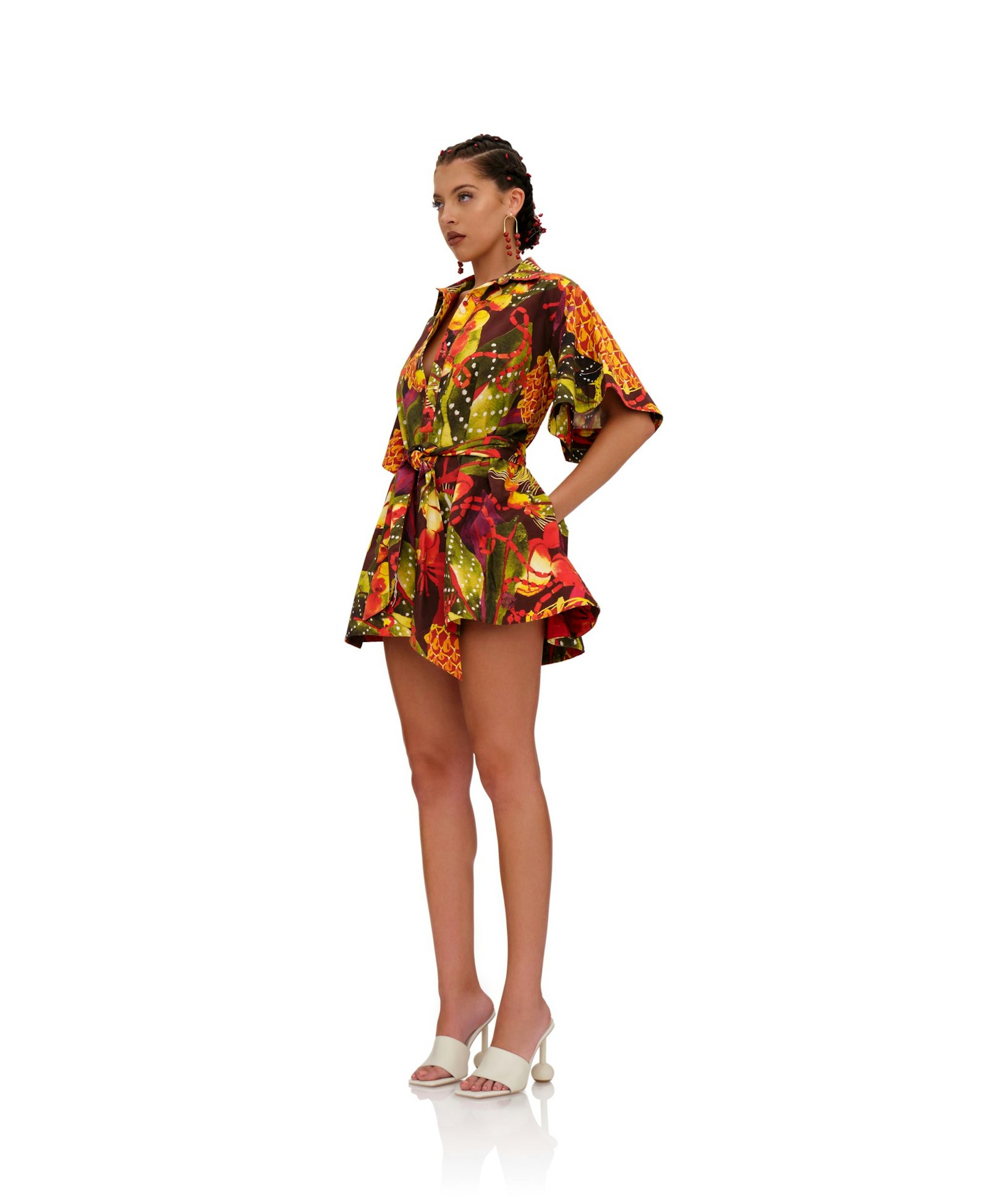 SHANTI ROMPER - KOLA PRINT made by Andrea Iyamah