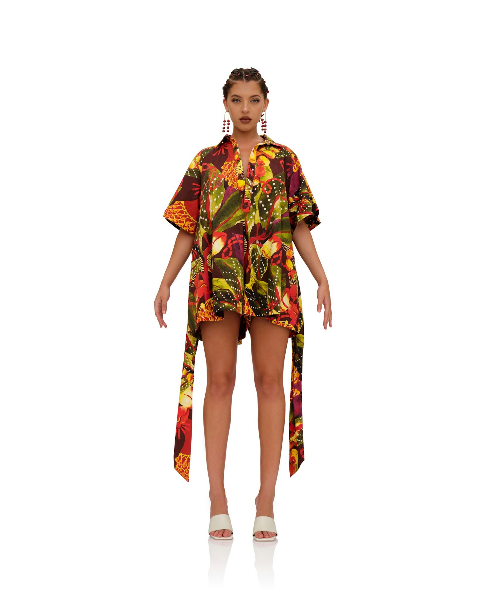 SHANTI ROMPER - KOLA PRINT made by Andrea Iyamah