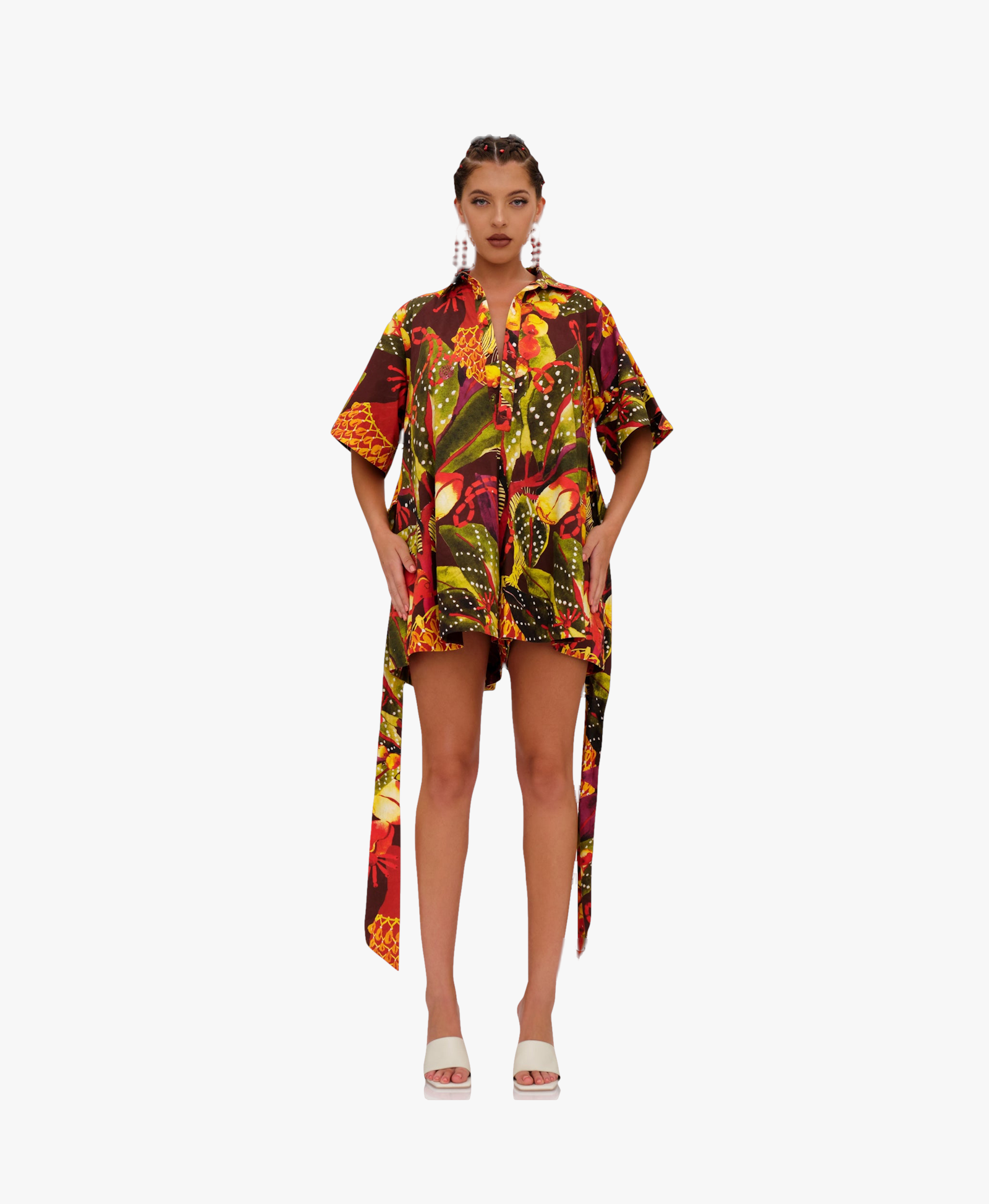 SHANTI ROMPER - KOLA PRINT made by Andrea Iyamah