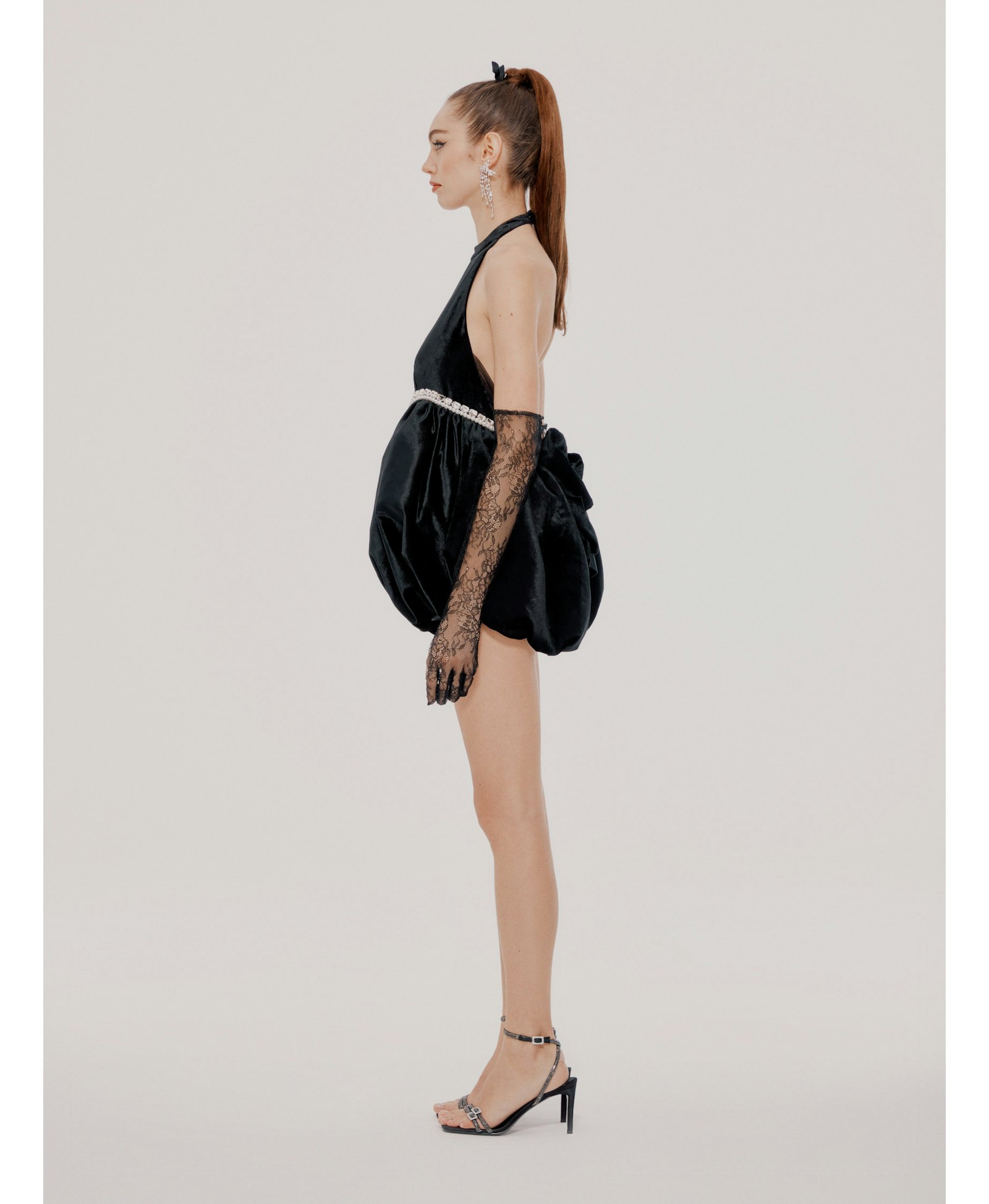 Black Sienna Jumpsuit in Black made by Nana Jacqueline