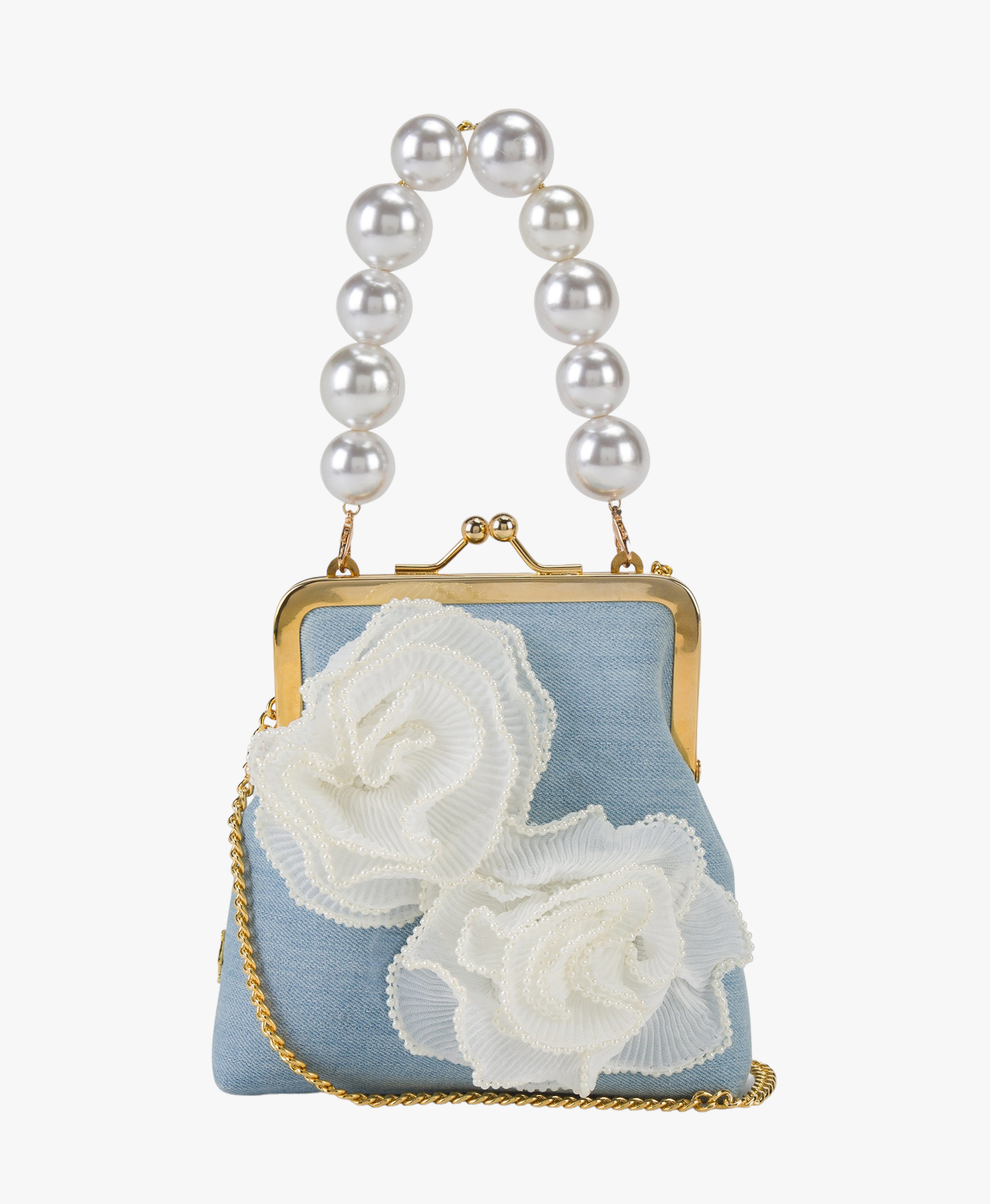 Flower Bardot Bag made by ONORI