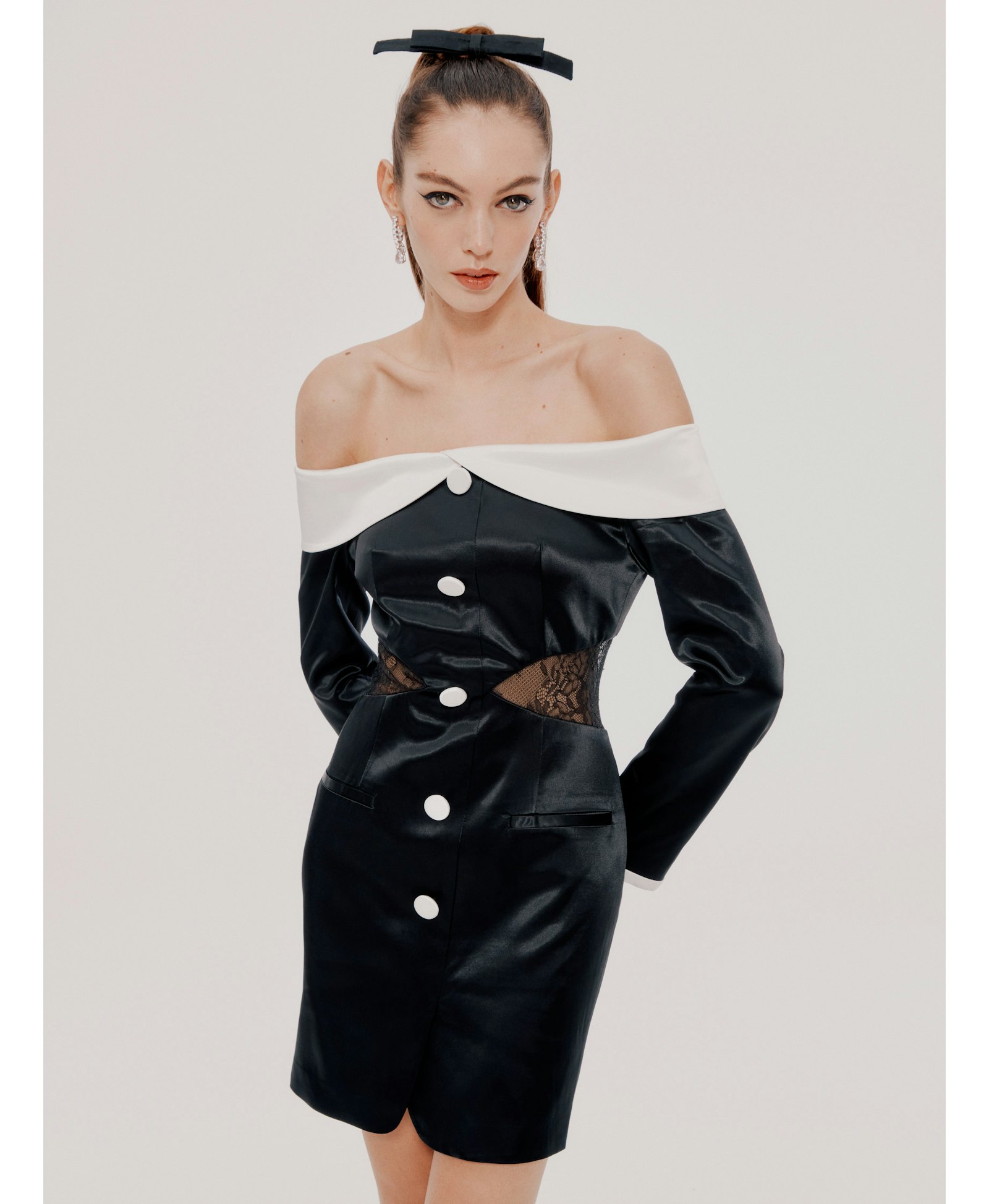 Angelica Dress (Final Sale) in Black made by Nana Jacqueline