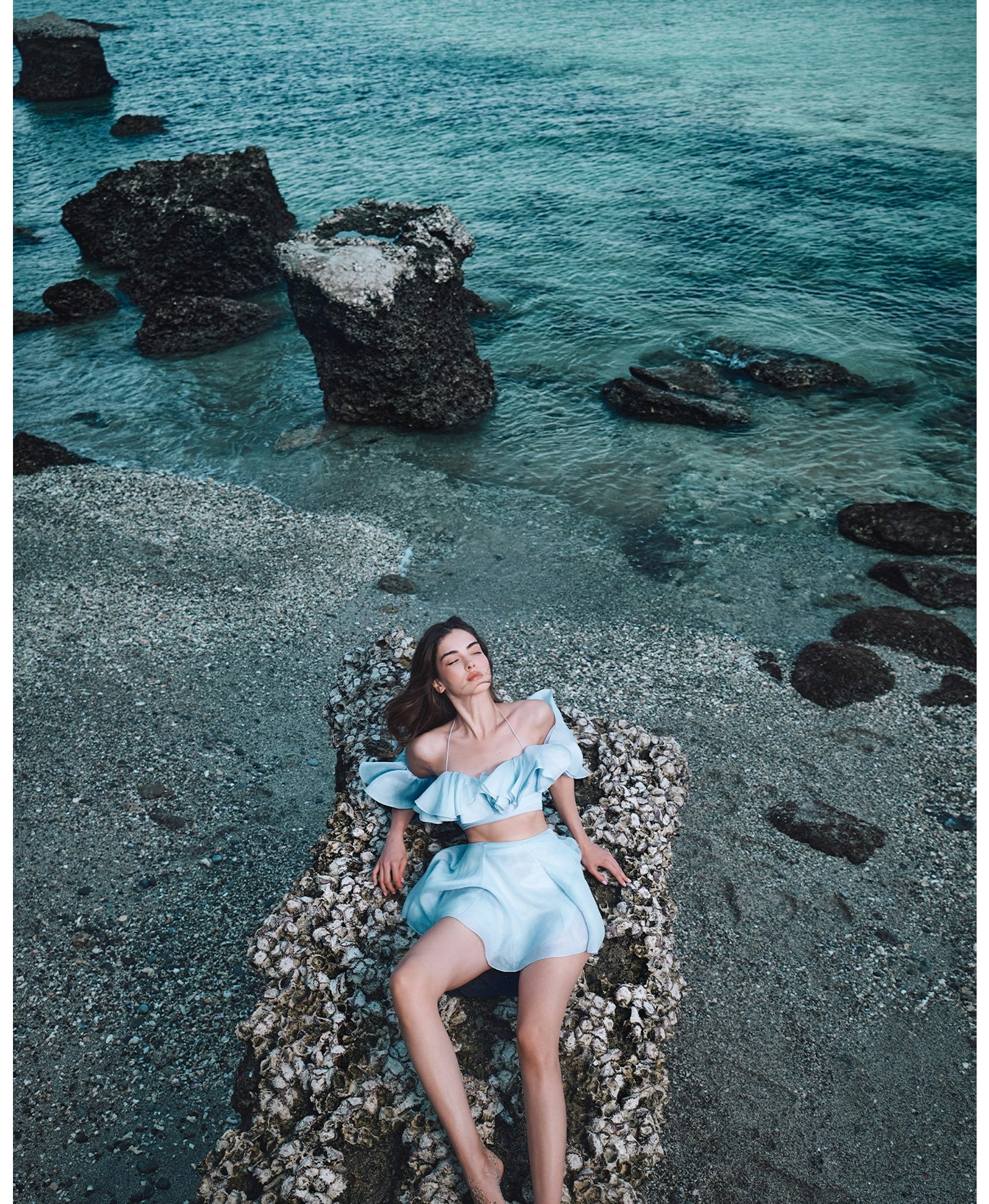 Myosotis skirt mini made by YVON