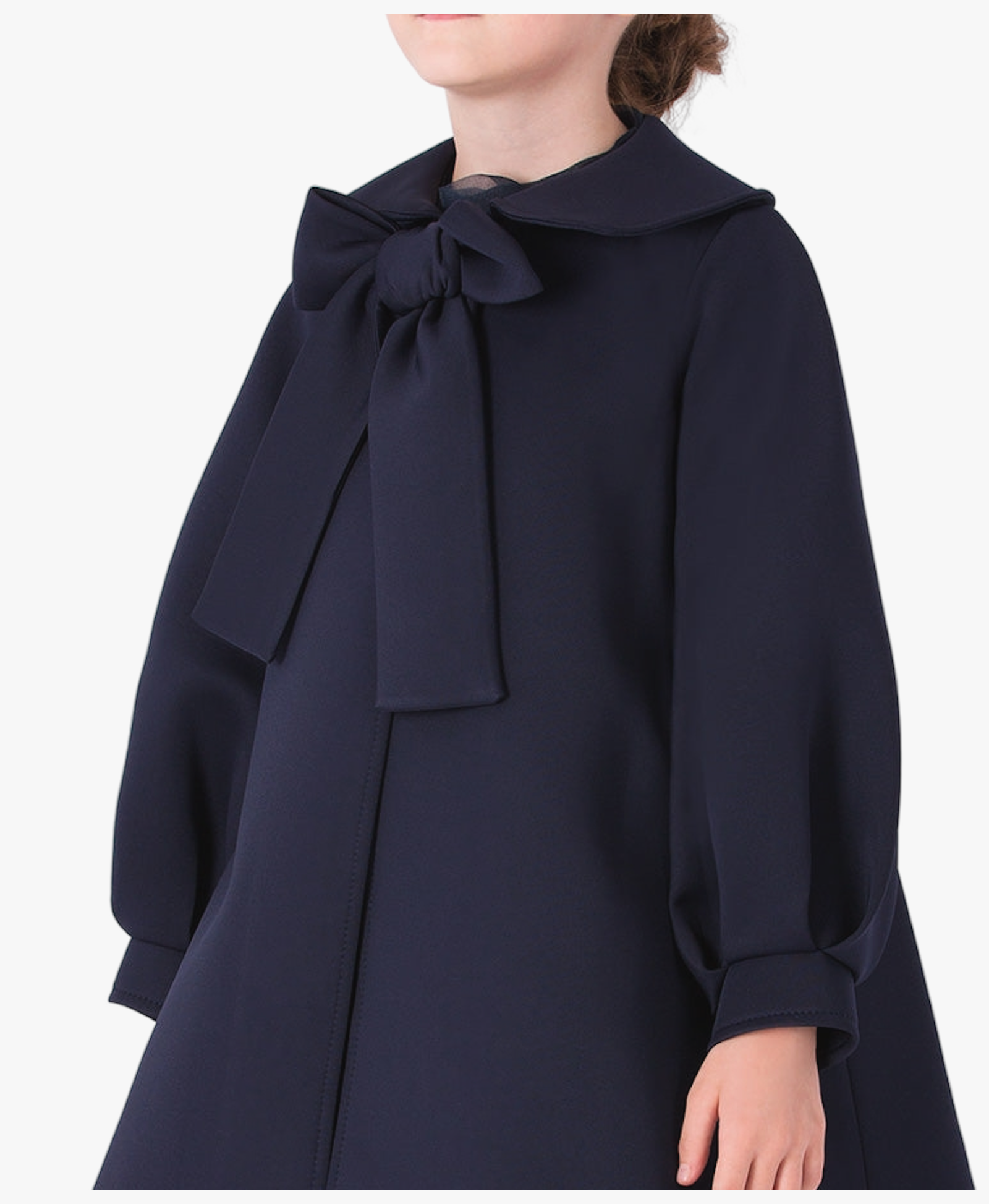 Bow Detail Girls Jacket made by Mama Luma