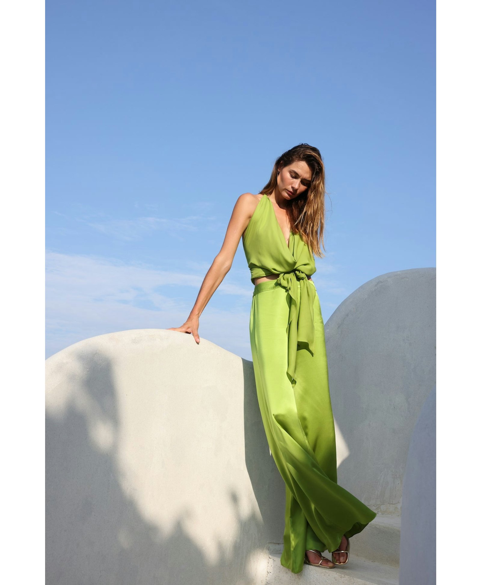 Azulejos Green Top made by Francesca Miranda