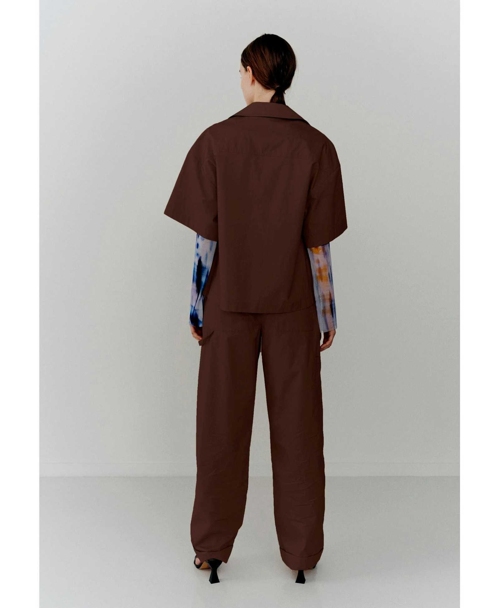 Ditte Shirt - Brown made by HERSKIND