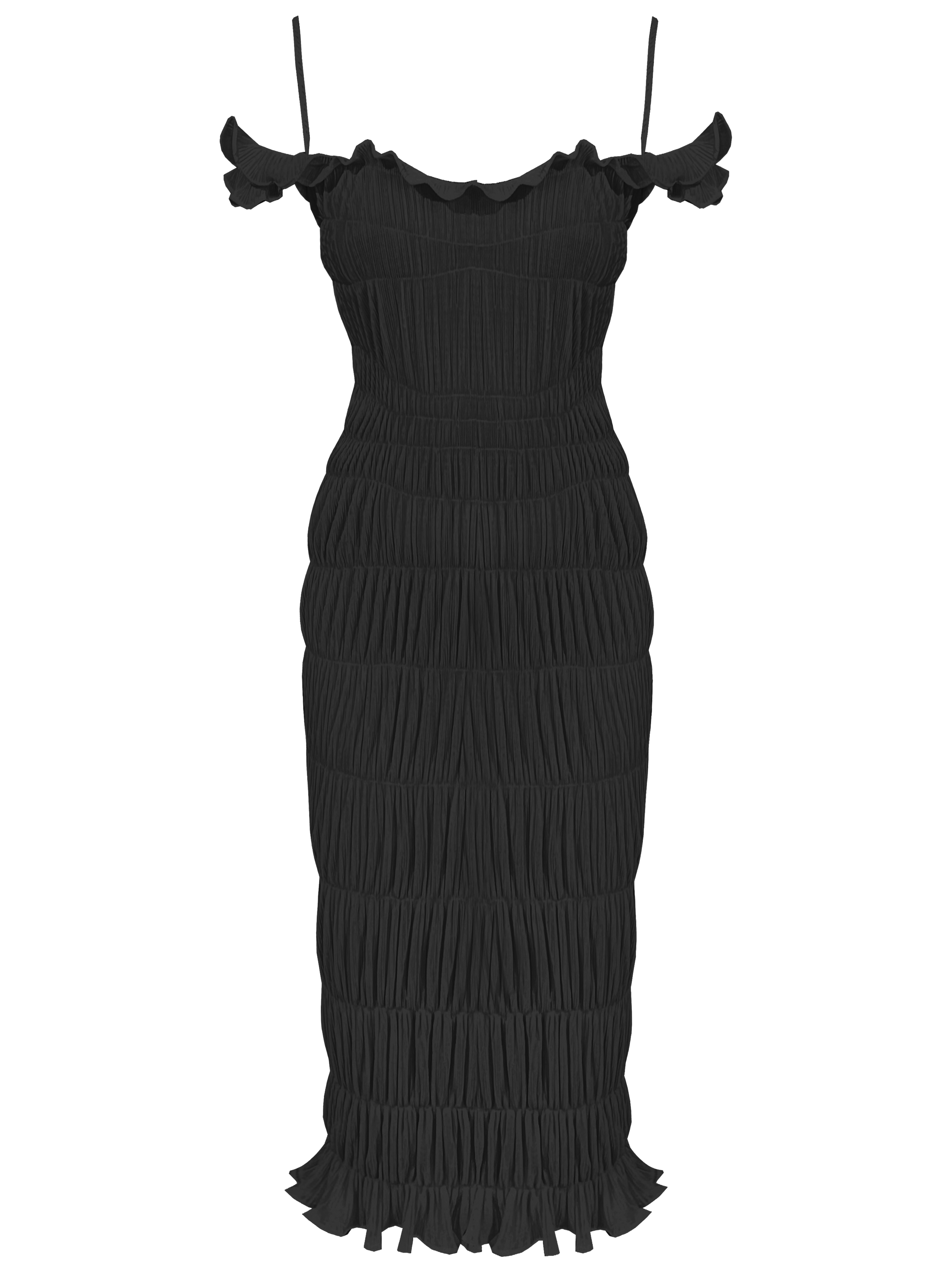 Georgia Hardinge Indra Dress In Black