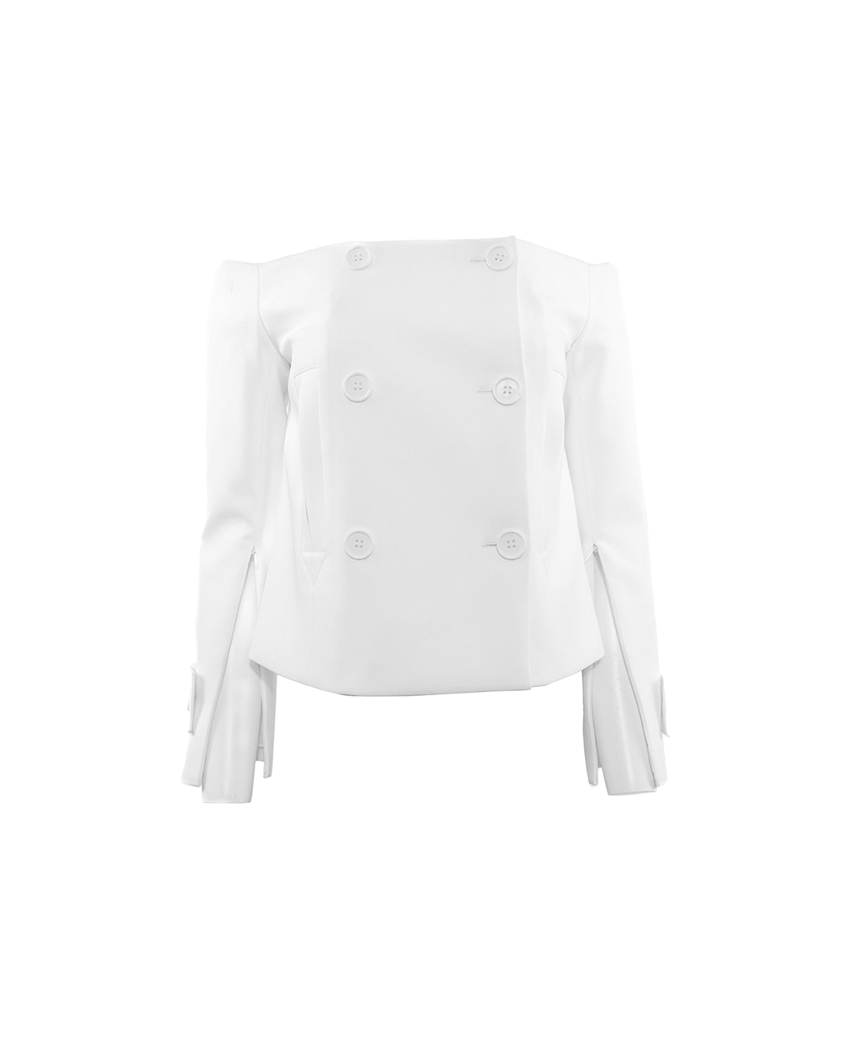Shop Theo The Label Daphne Off In White