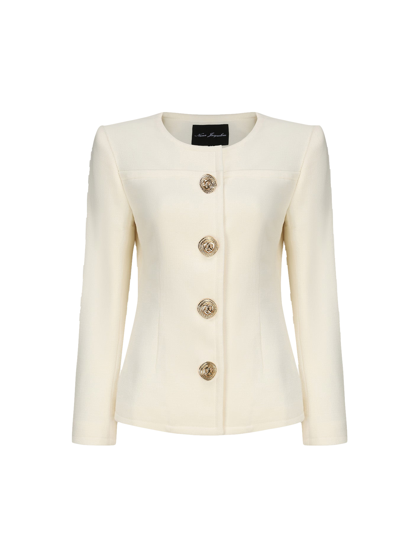 Shop Nana Jacqueline Lisette Blazer (ivory) In White