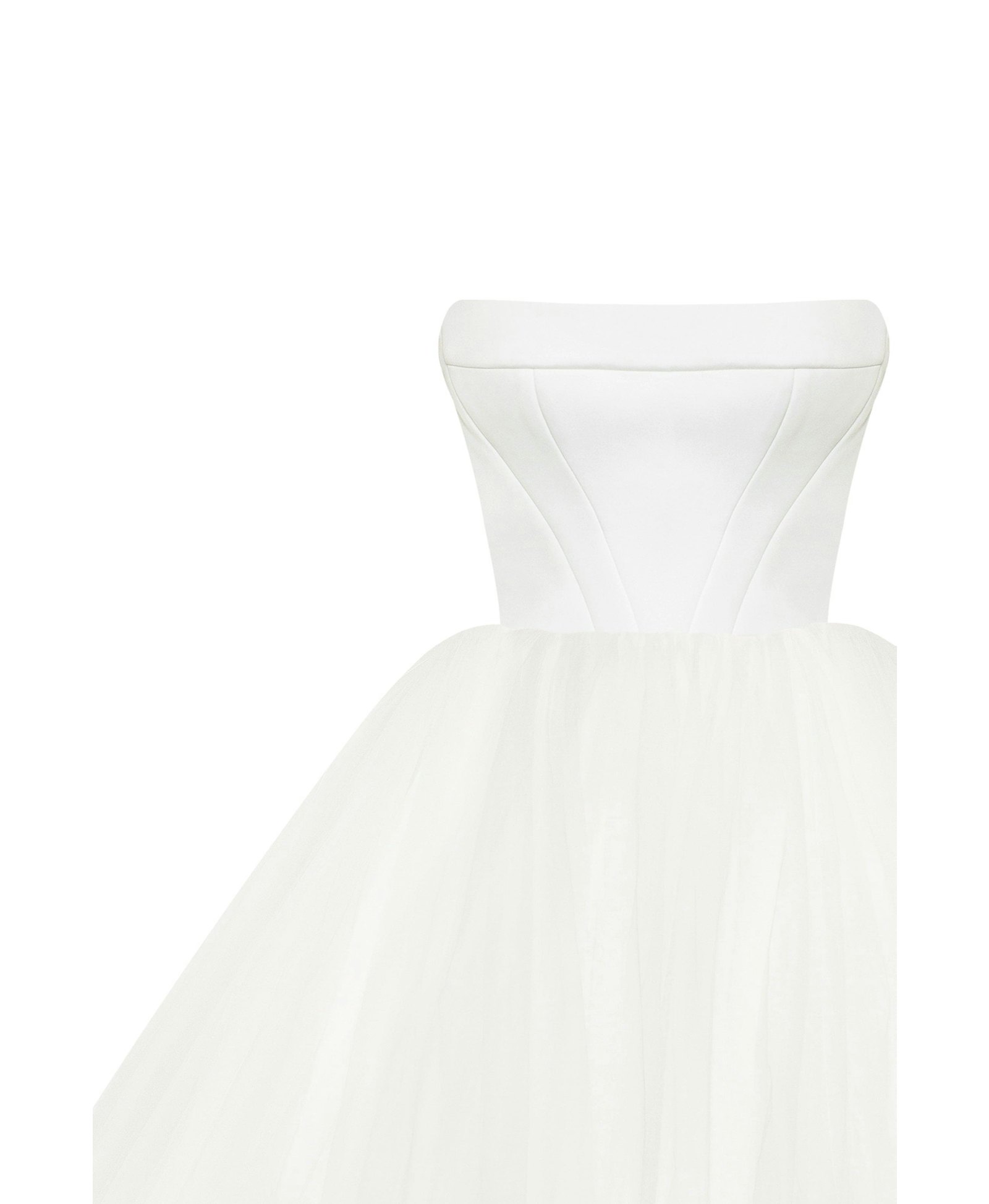 Spectacular tulle evening co-ord set with statement long gloves, Xo Xo made by Milla