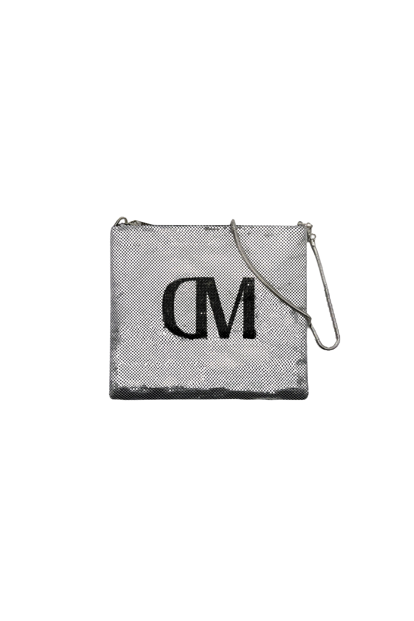 Daniele Morena Silver Metal Mini Dustbag