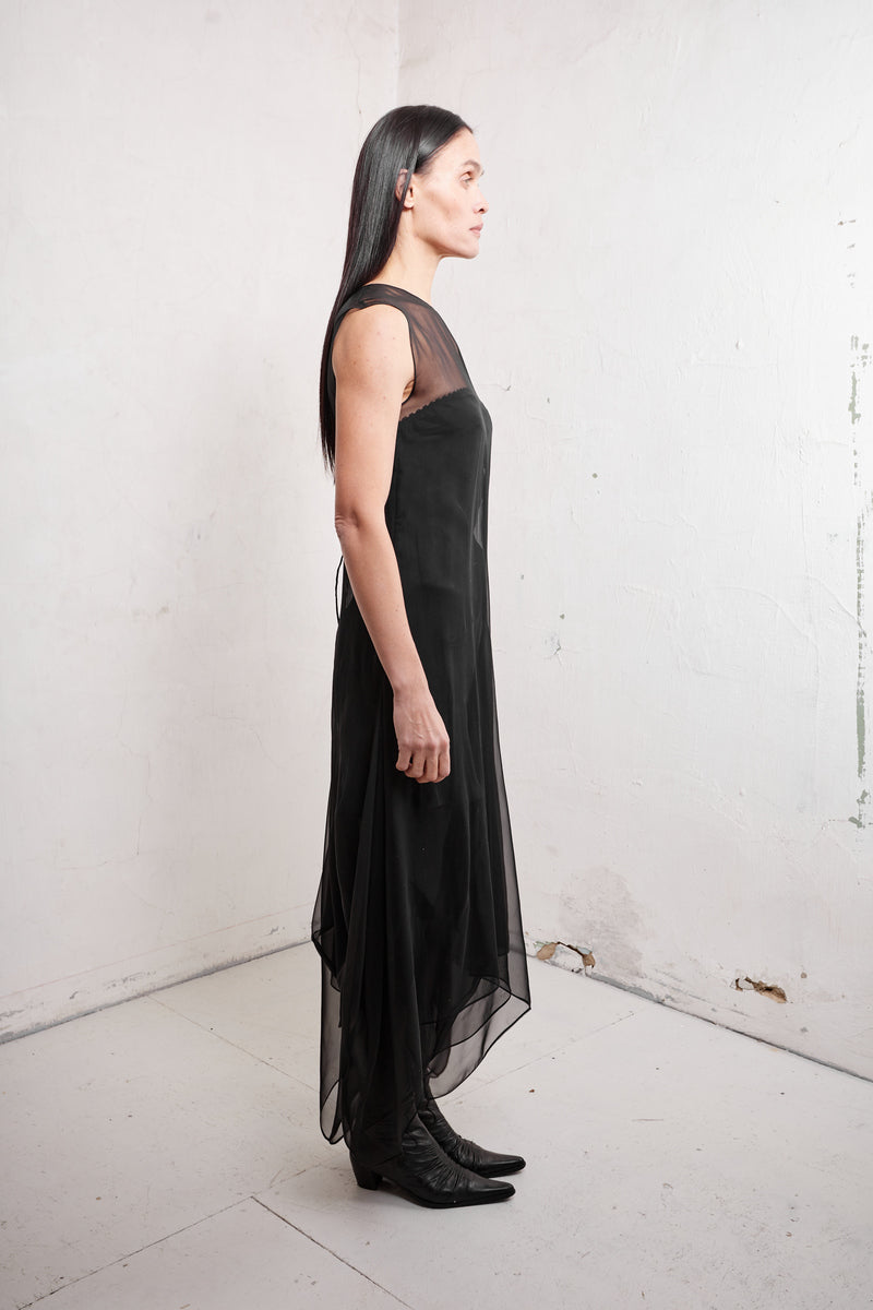 Shop Tamar Keburia Anne Dress In Black