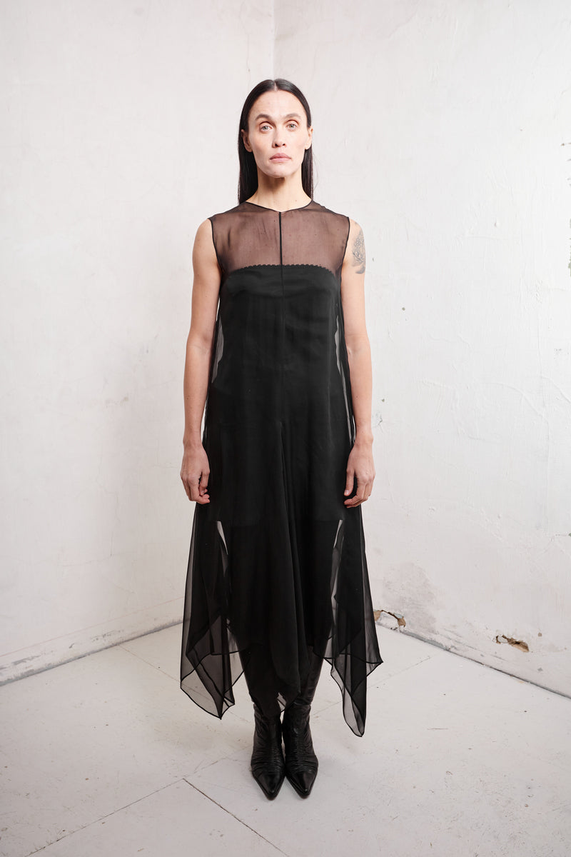 Shop Tamar Keburia Anne Dress In Black