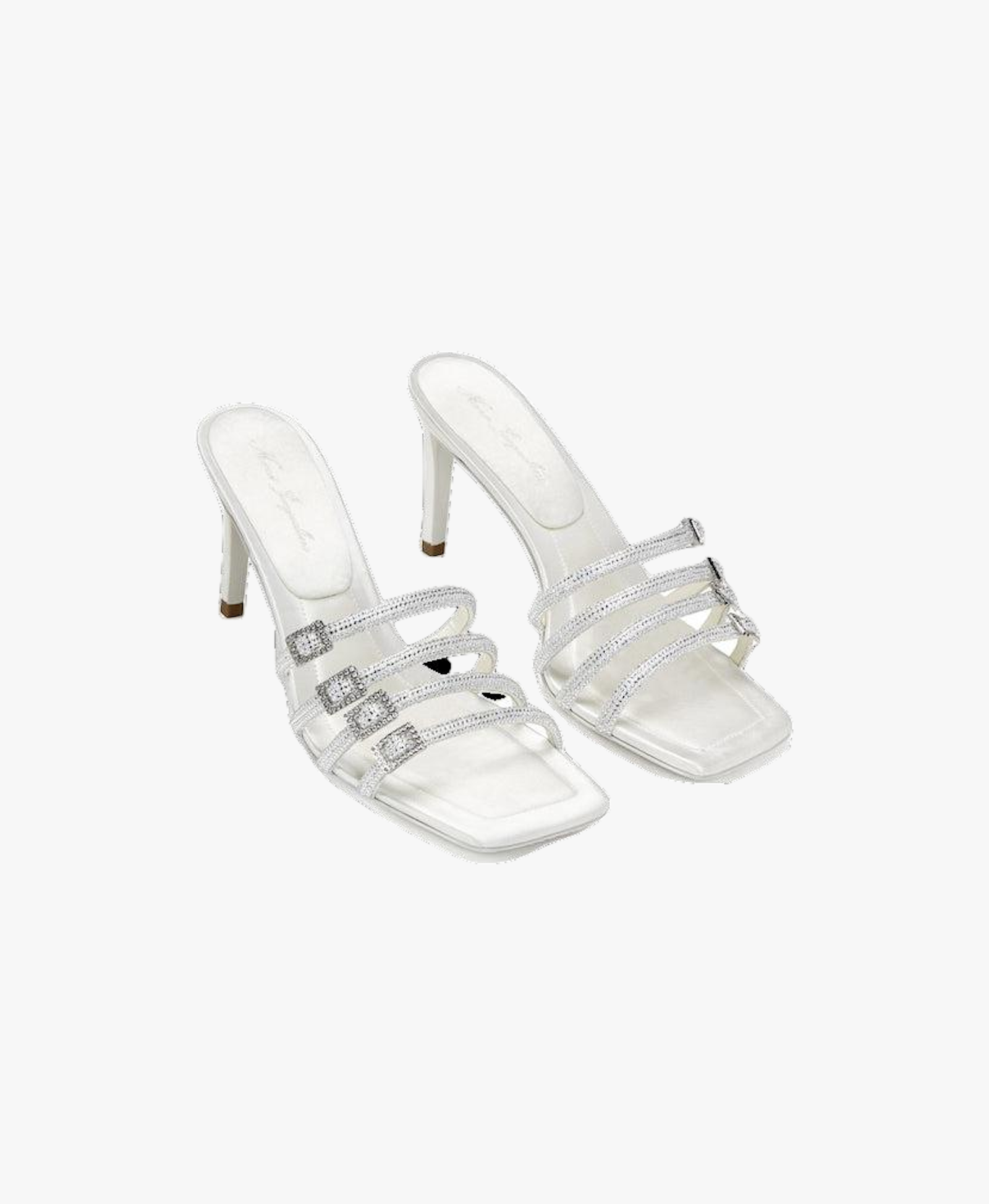 White Shay Sandals (Final Sale) in White made by Nana Jacqueline