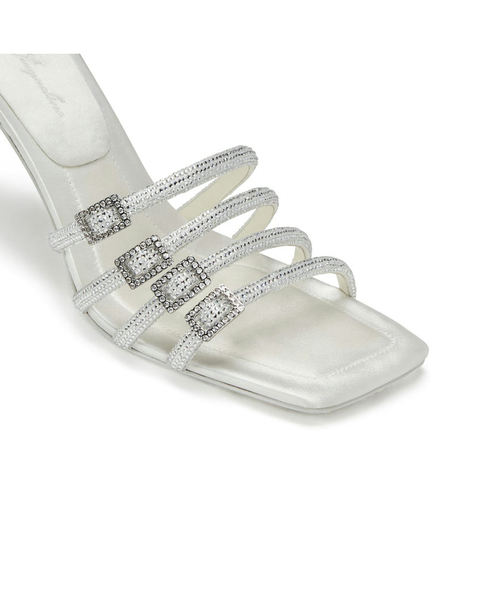 White Shay Sandals (Final Sale) in White made by Nana Jacqueline