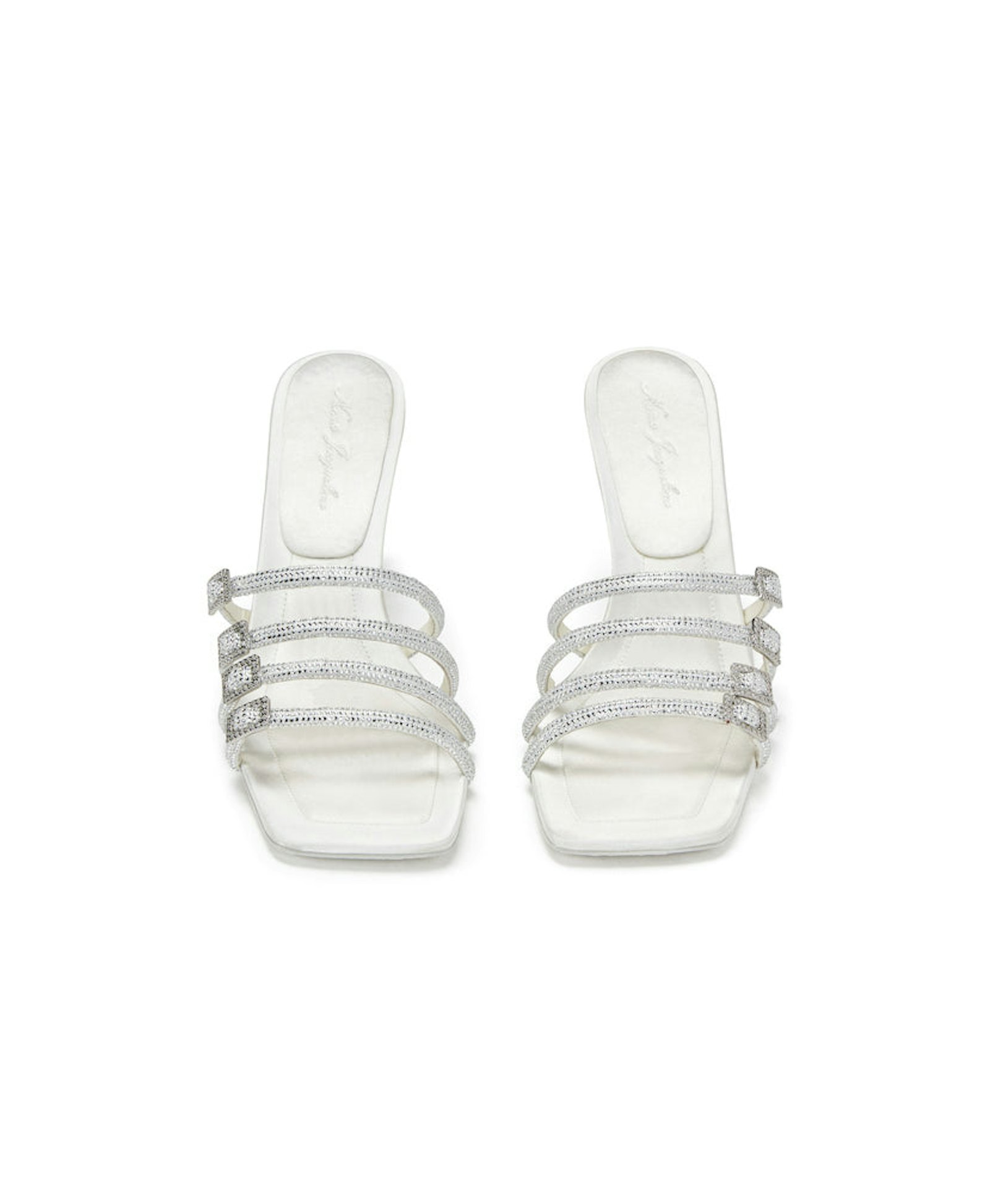 White Shay Sandals (Final Sale) in White made by Nana Jacqueline