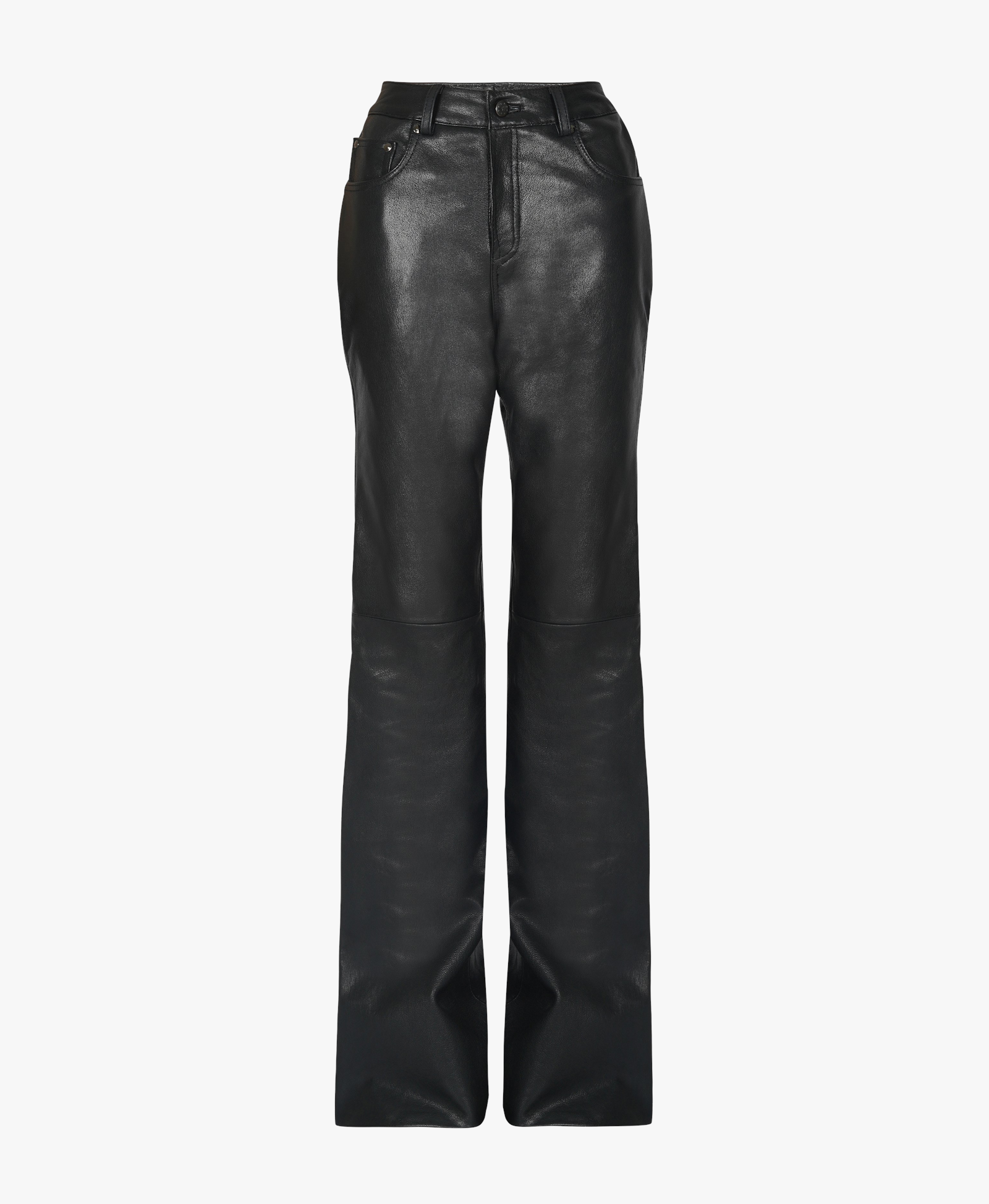 Black Leather Trousers made by Szabo Sihag