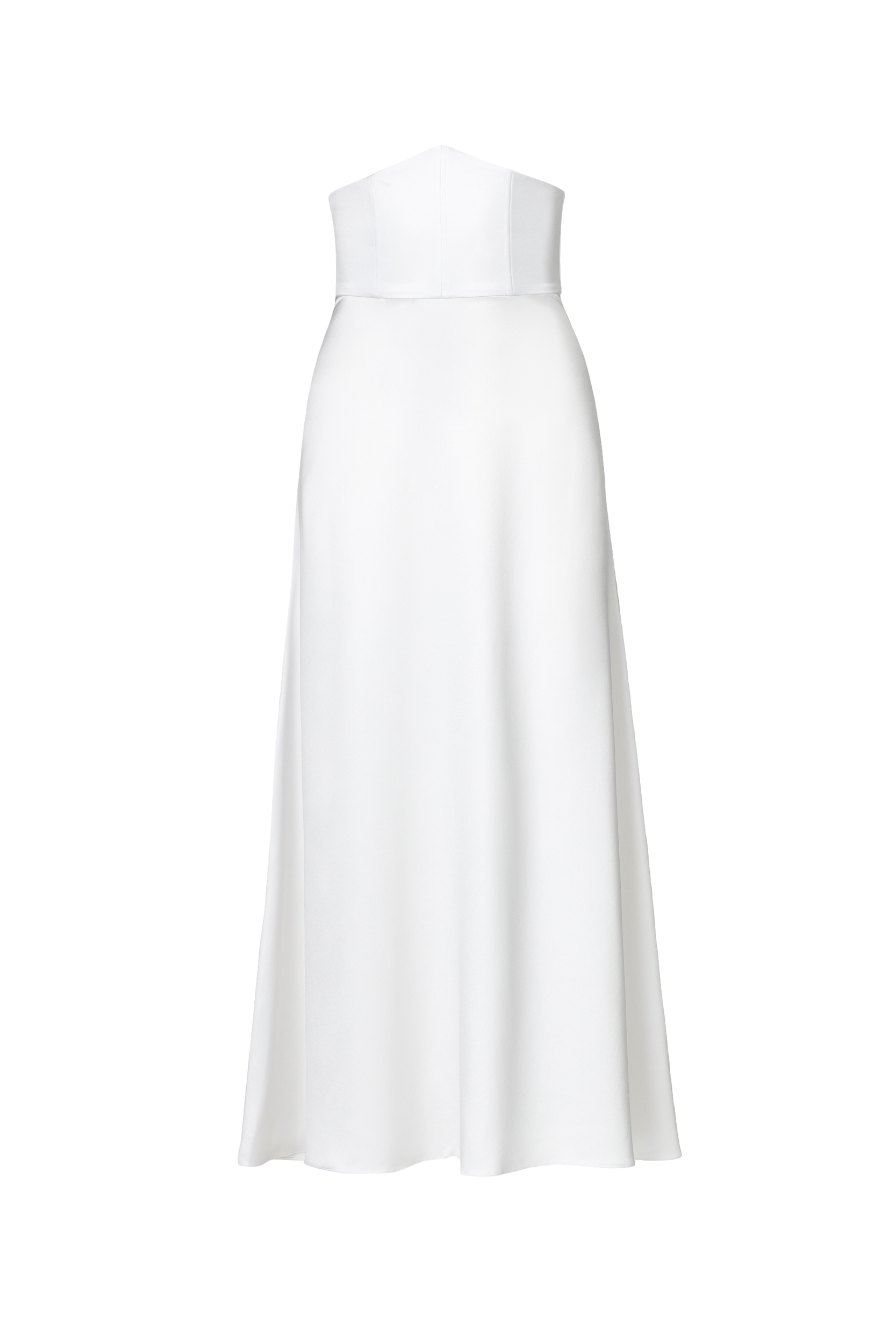 Vol Endless Summer Silk Skirt In White