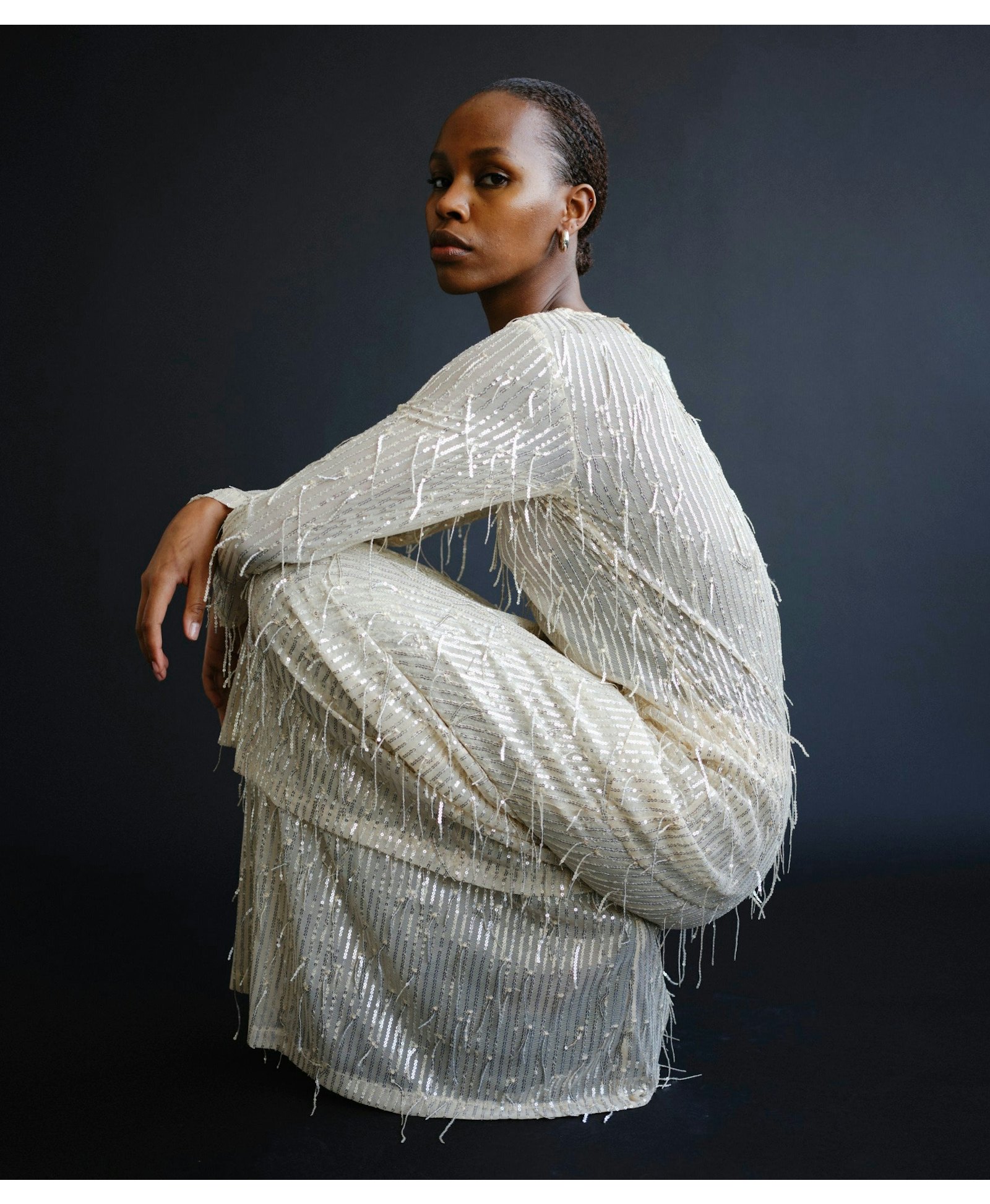 Christy Dress - Dessert silver made by HERSKIND