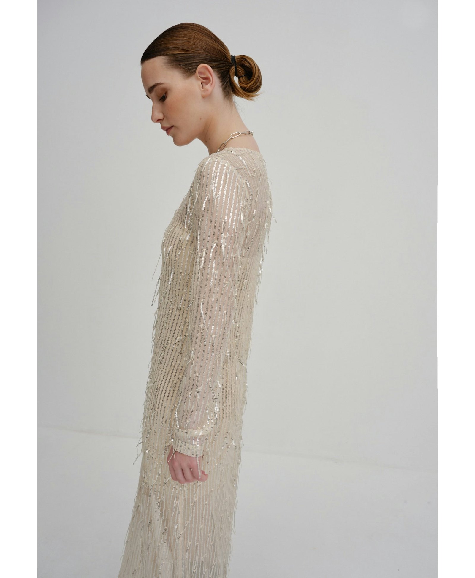 Christy Dress - Dessert silver made by HERSKIND