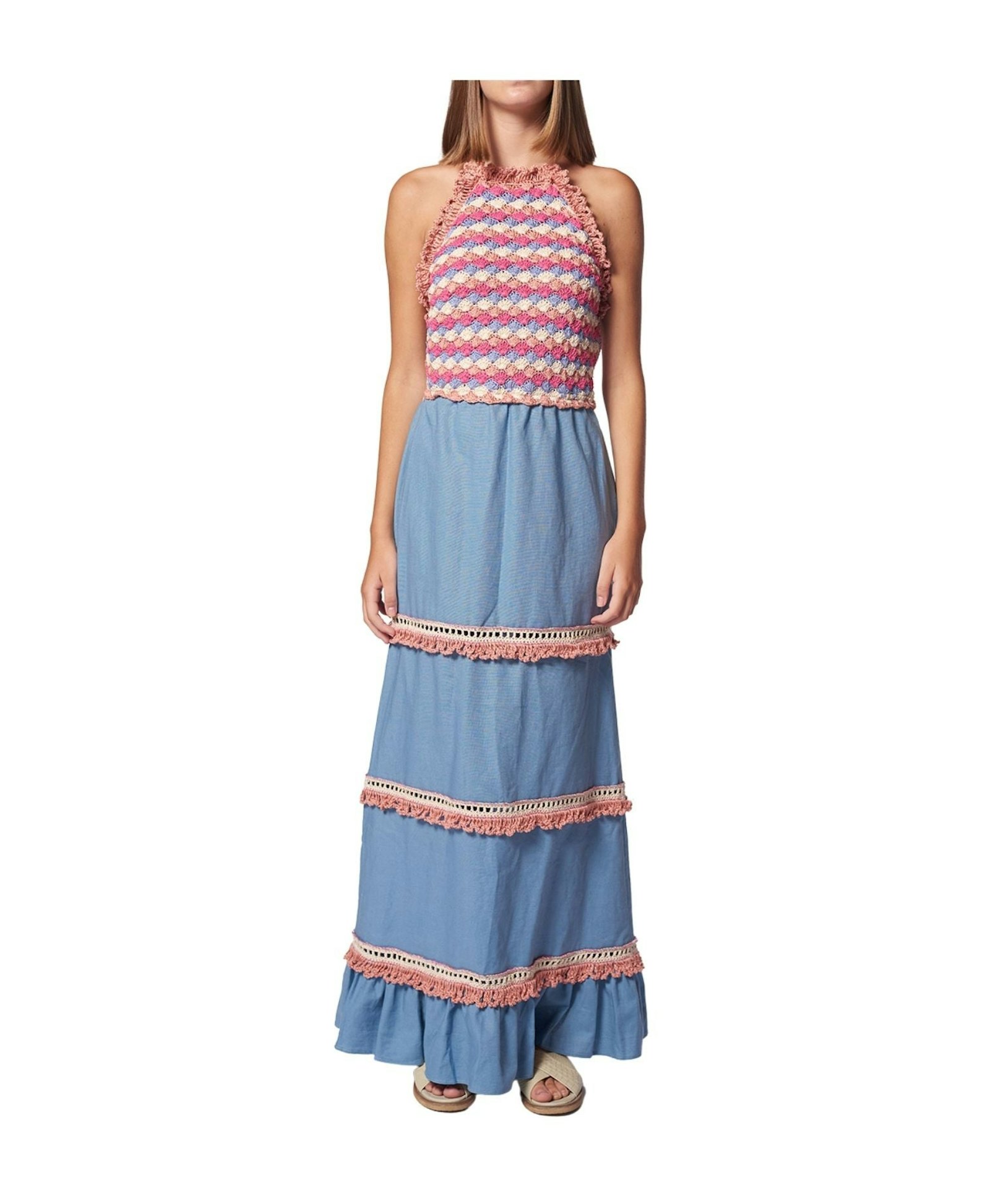 SUTTI dress in Pink made by AYNI