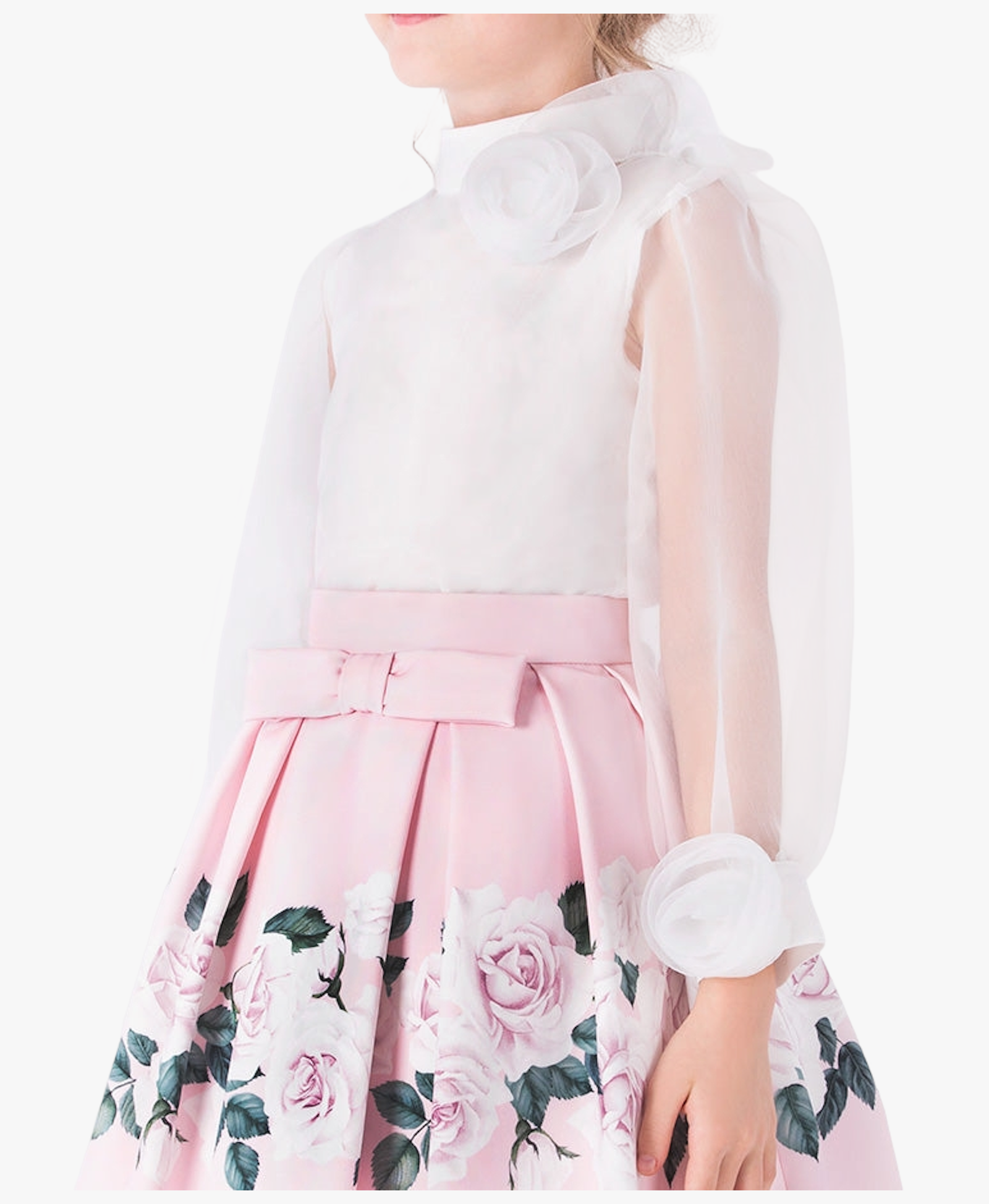 Floral Palermo Girls Outfit | 2 Pieces made by Mama Luma