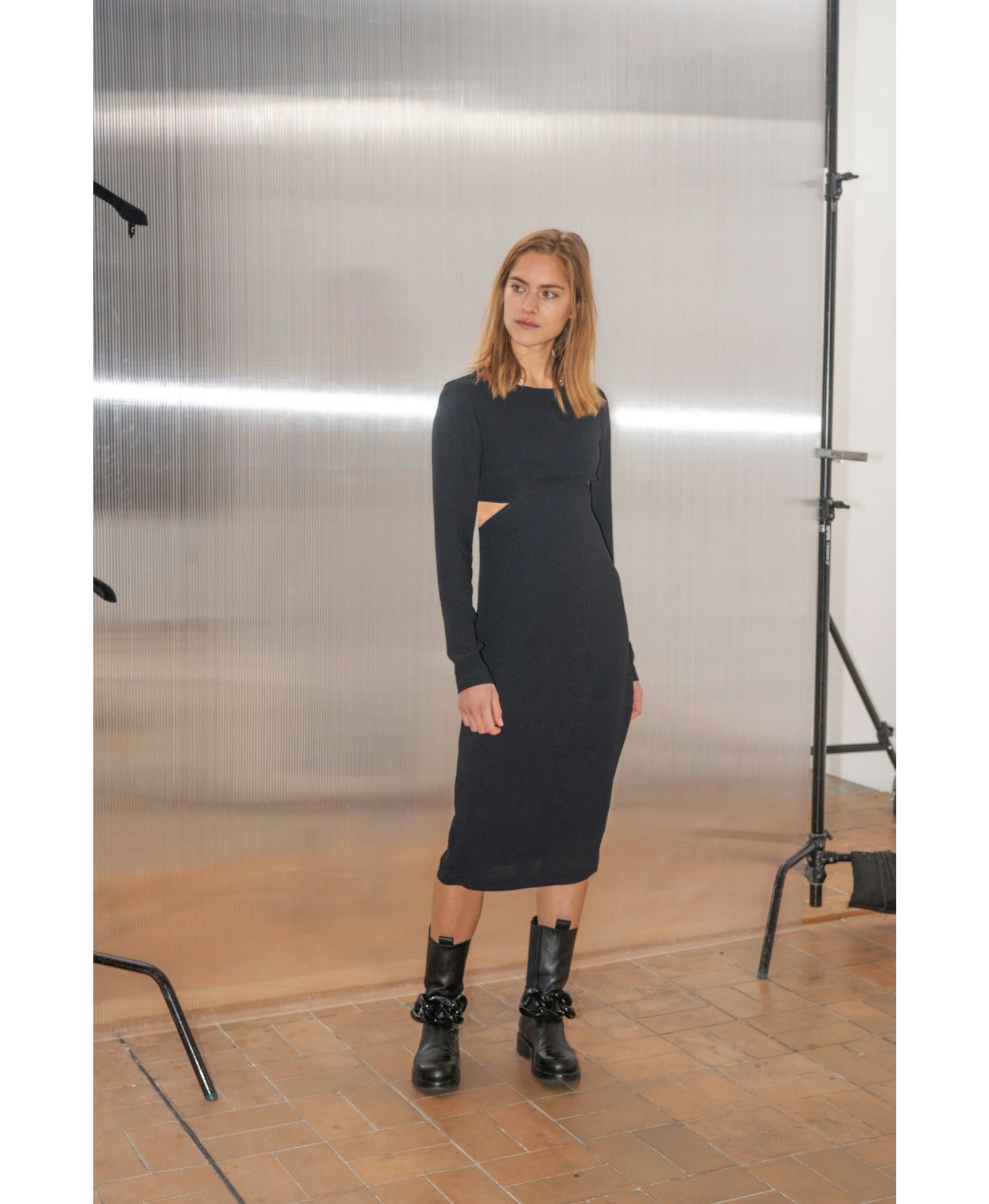Ignes Dress - Black in Black made by HERSKIND