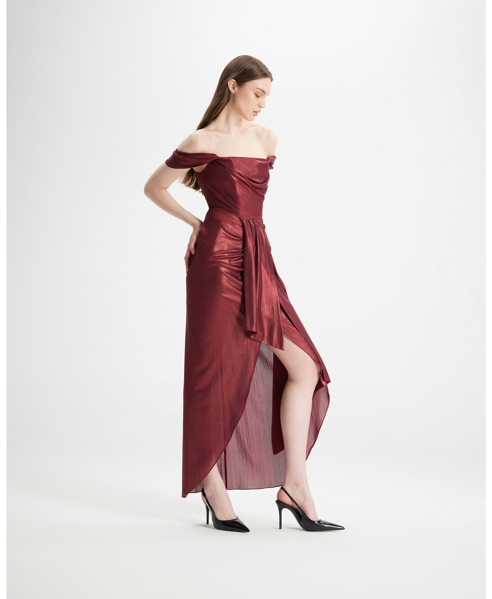 Cleo Glam - Burgundy made by Gigii's