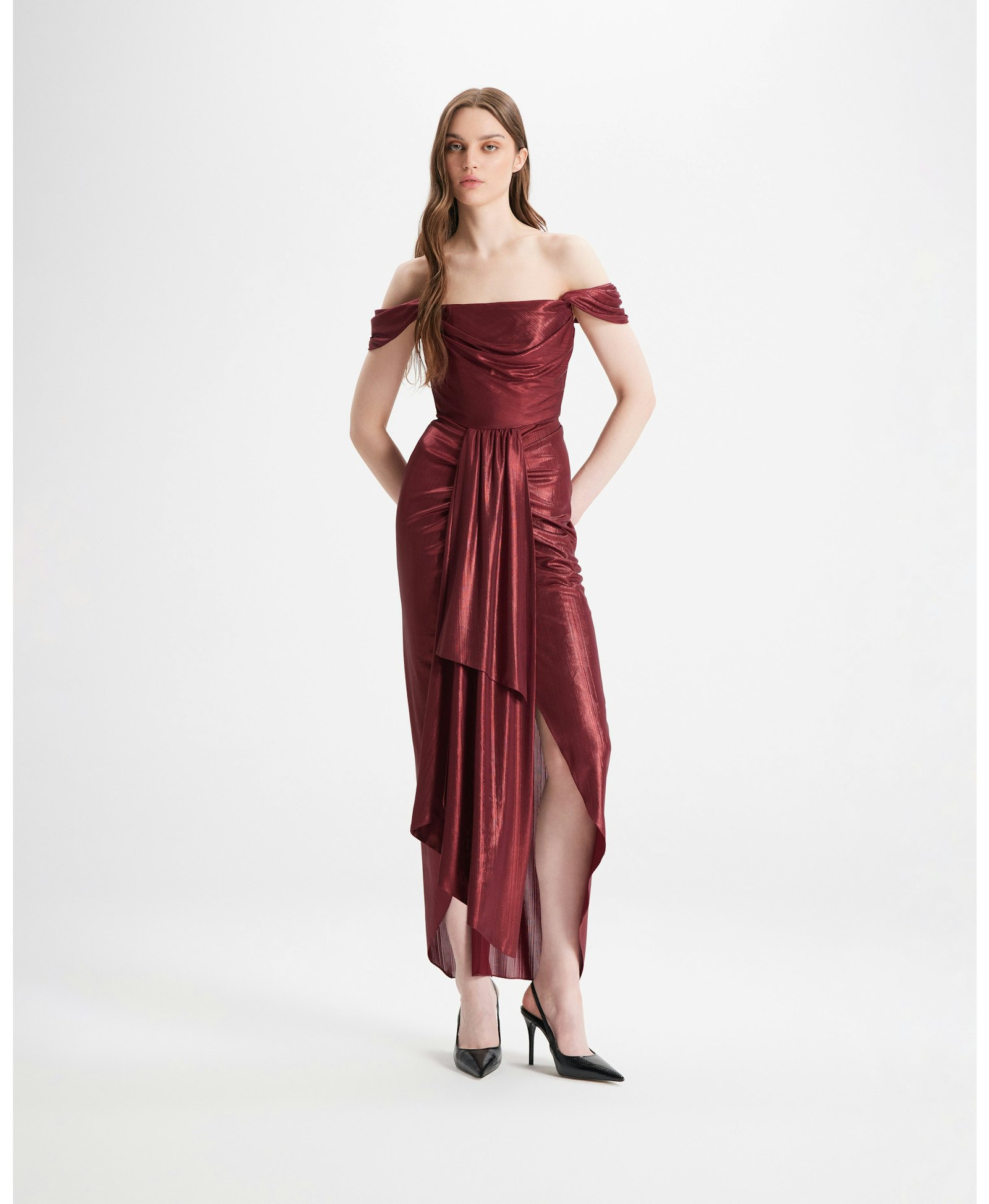 Cleo Glam - Burgundy made by Gigii's