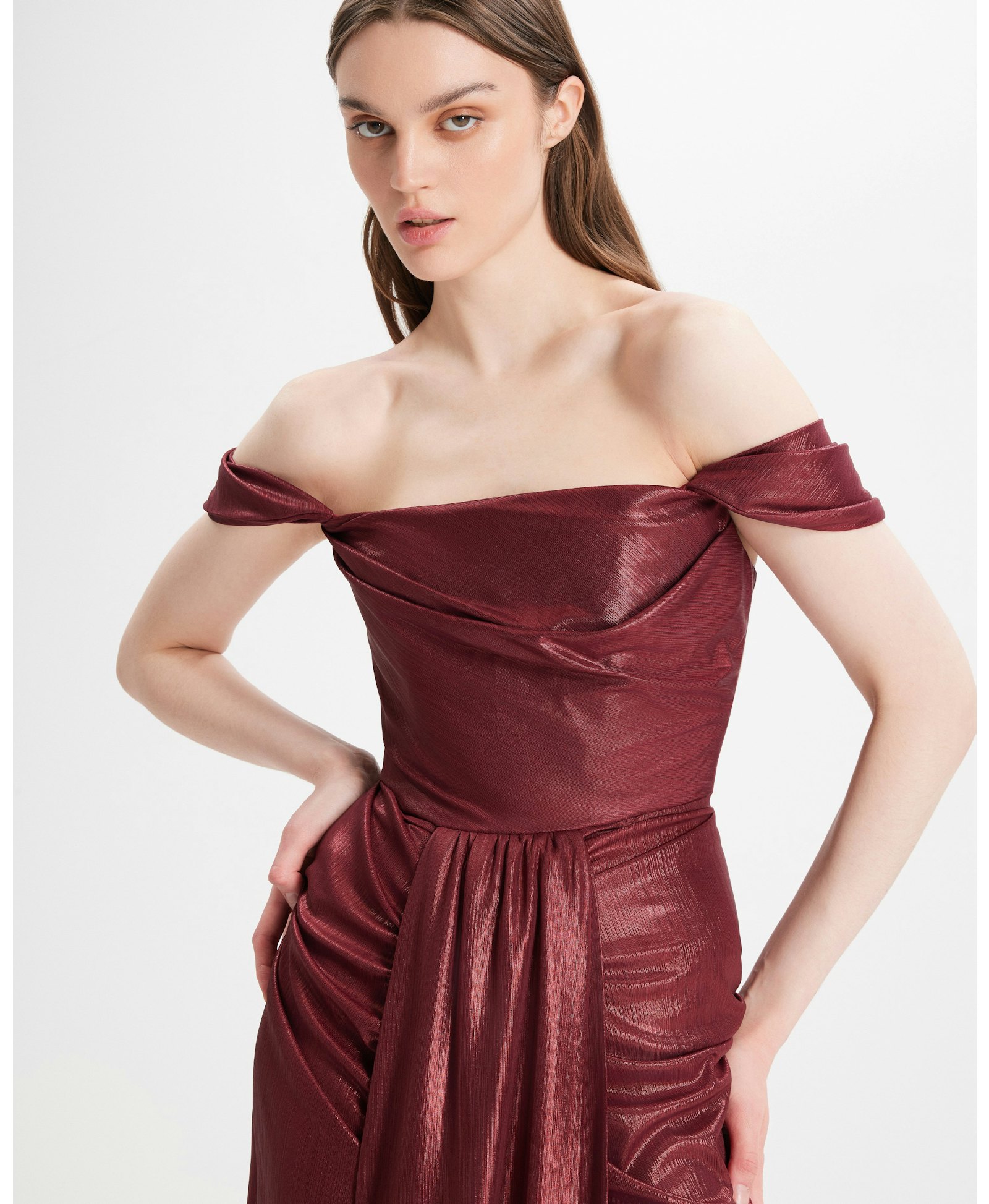 Cleo Glam - Burgundy made by Gigii's